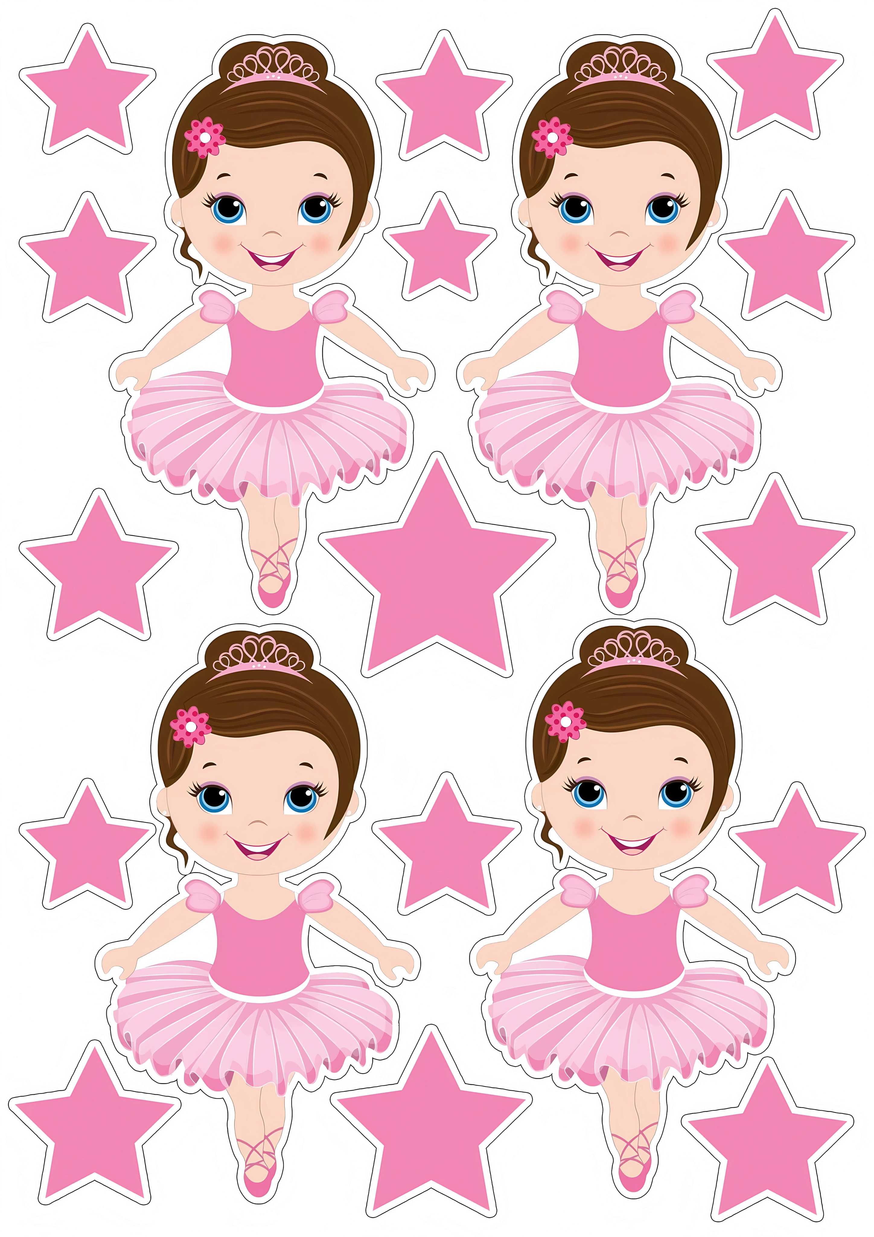 Little Girl cake topper