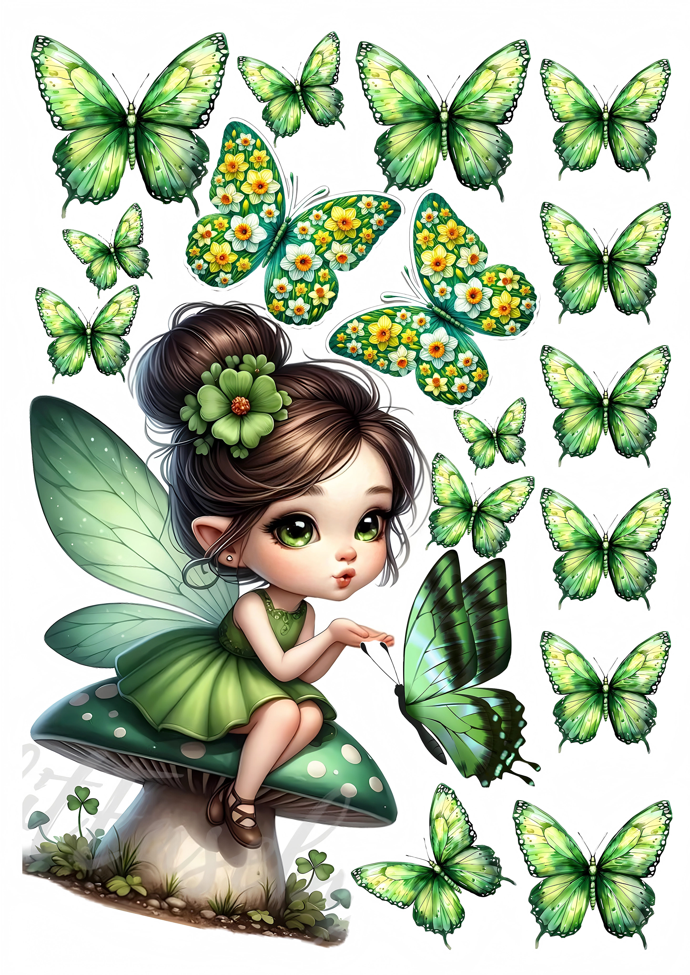 Little Girl cake topper