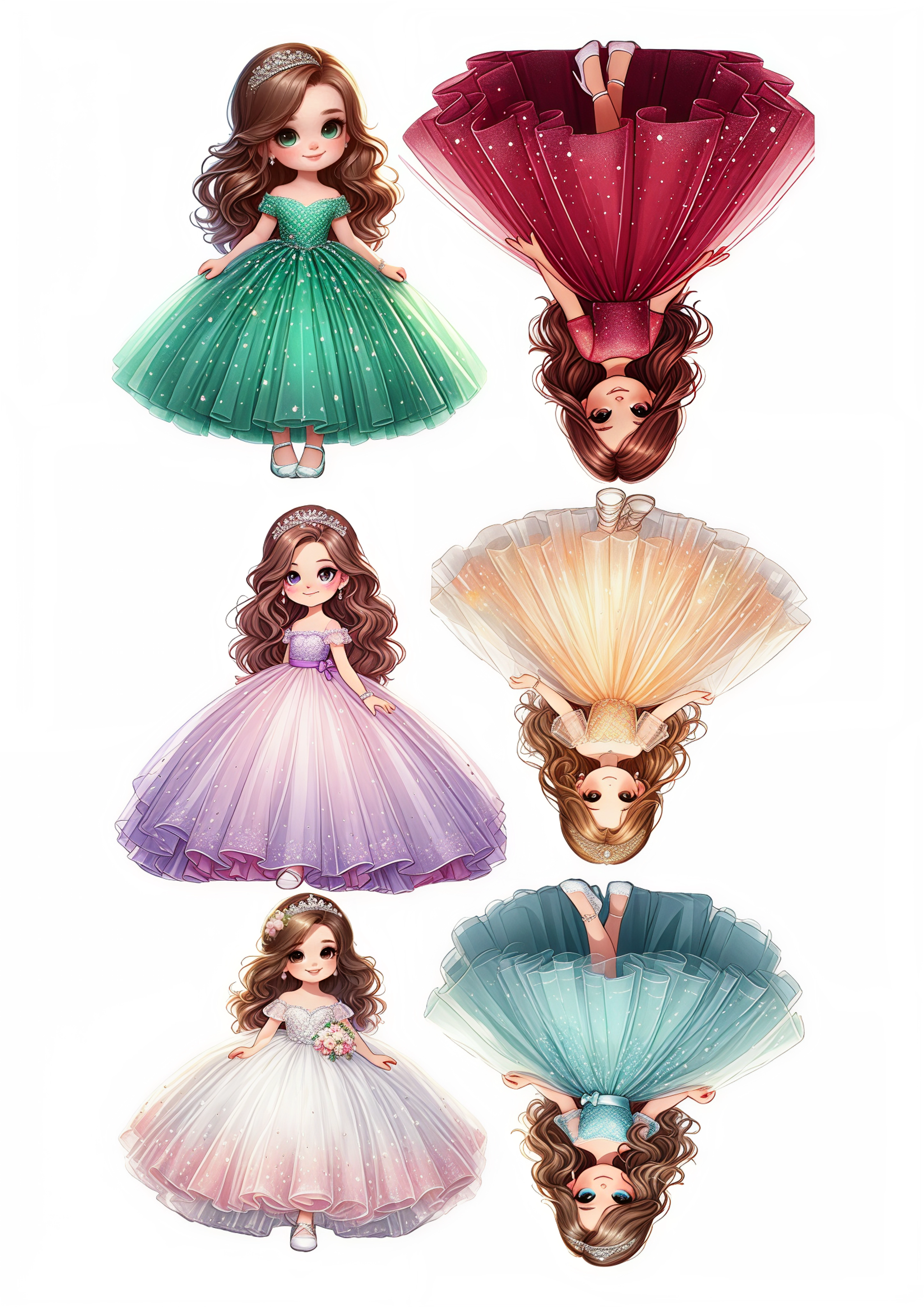 Little Girl cake topper