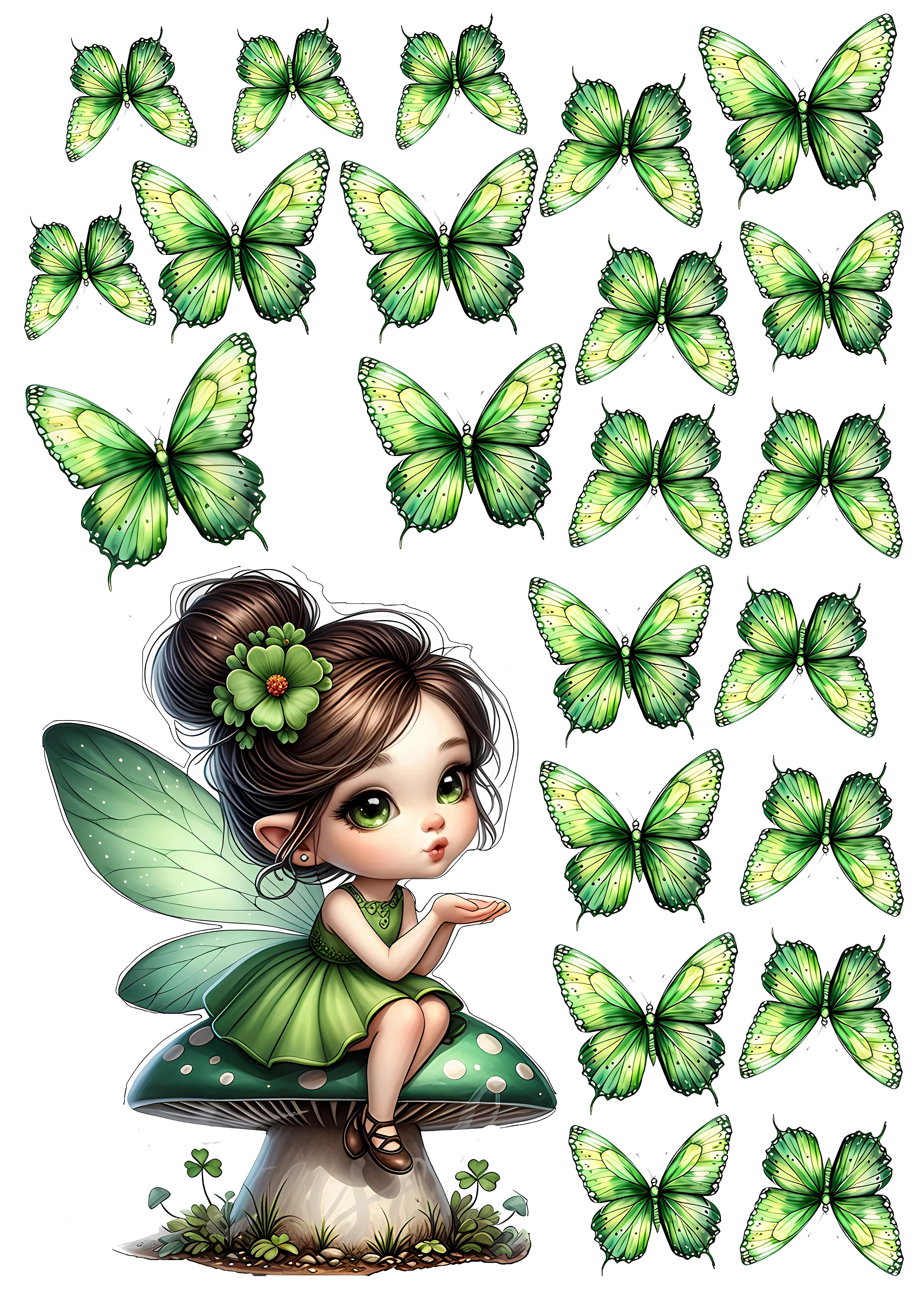 Little Girl cake topper