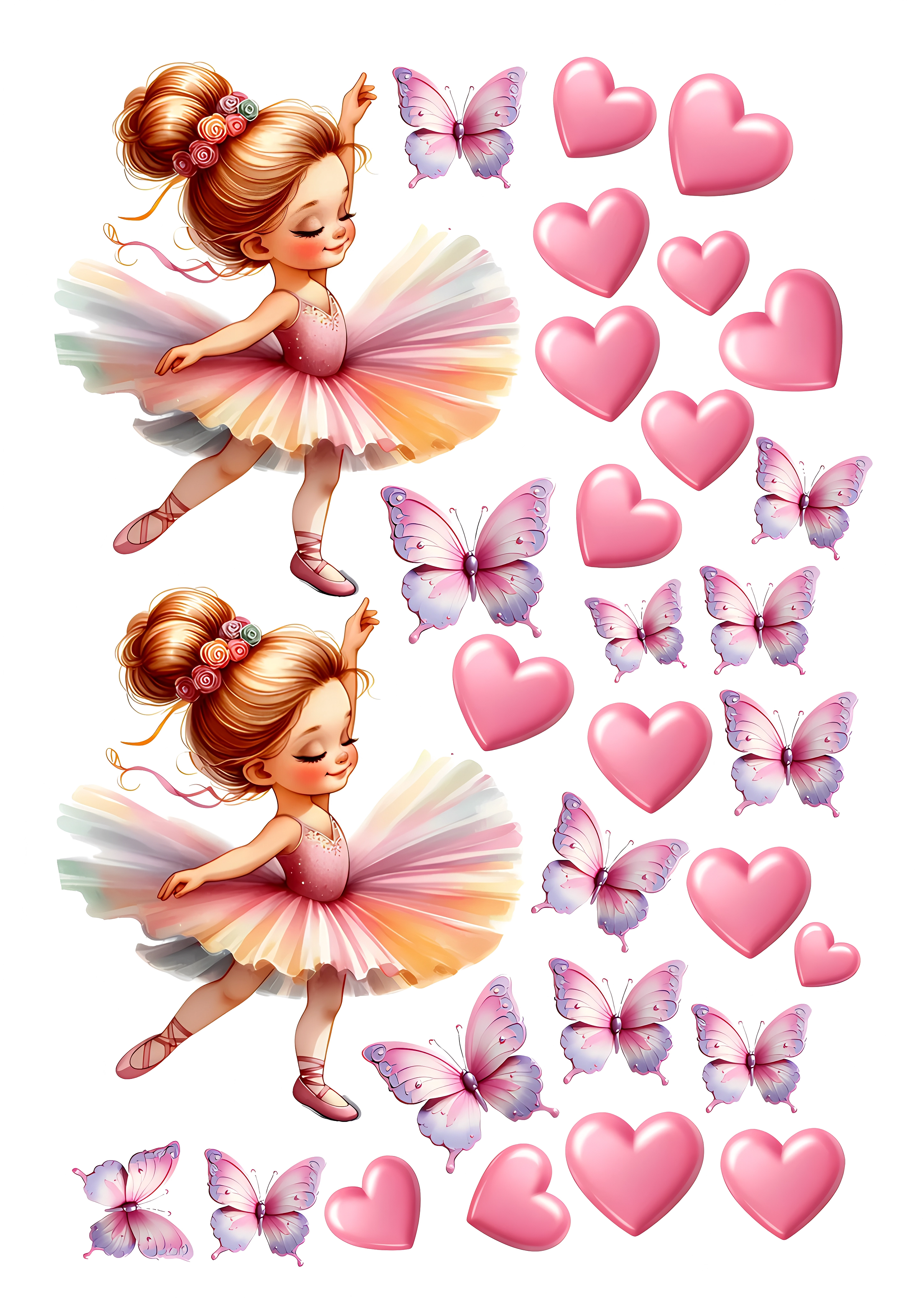 Little Girl cake topper