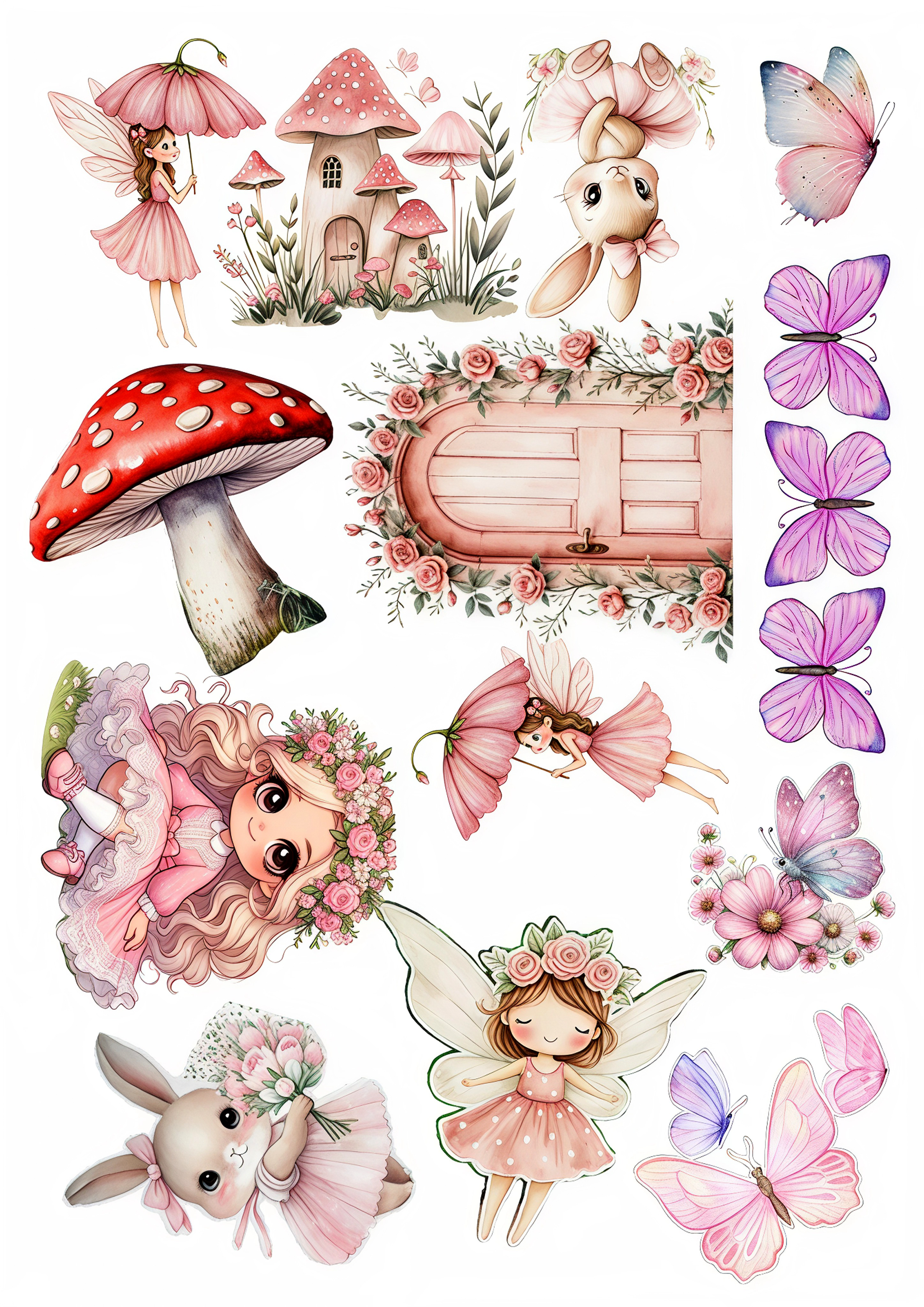 Little Girl cake topper