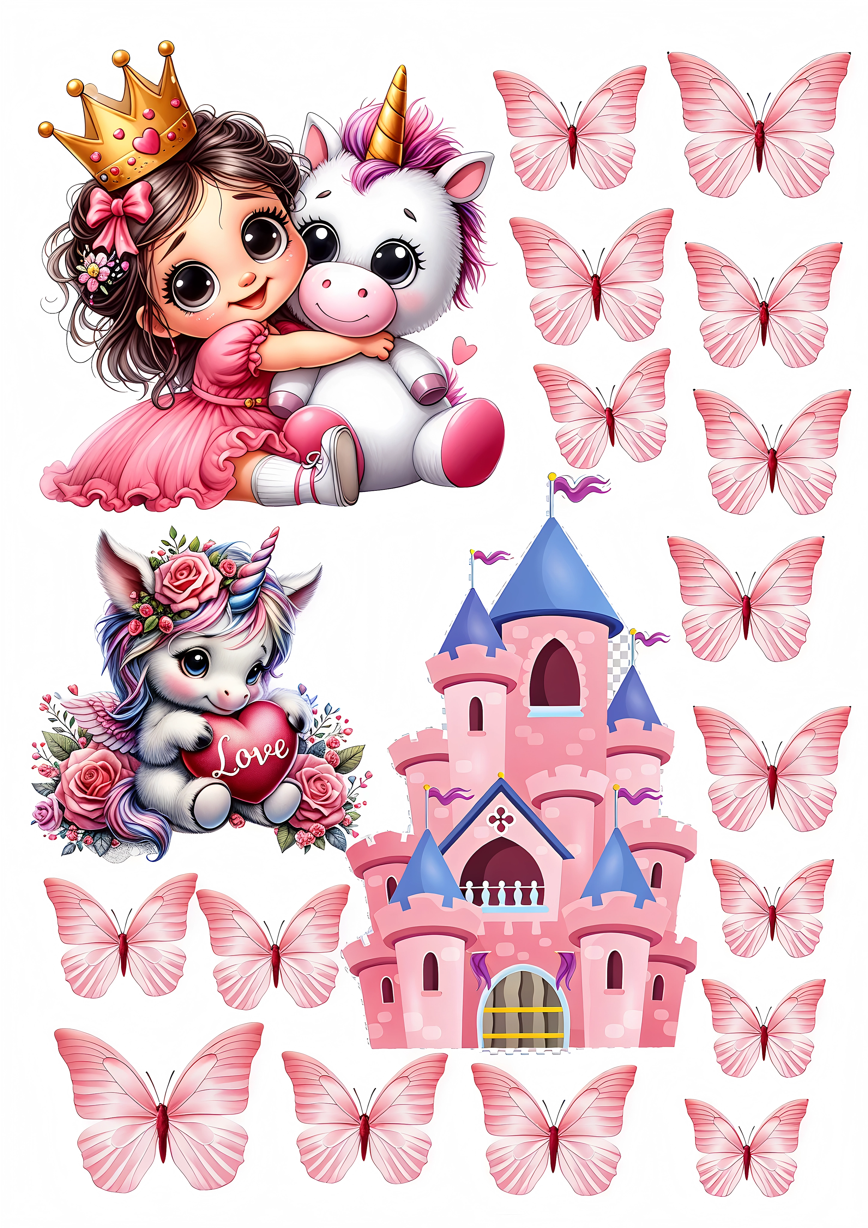 Little Girl cake topper