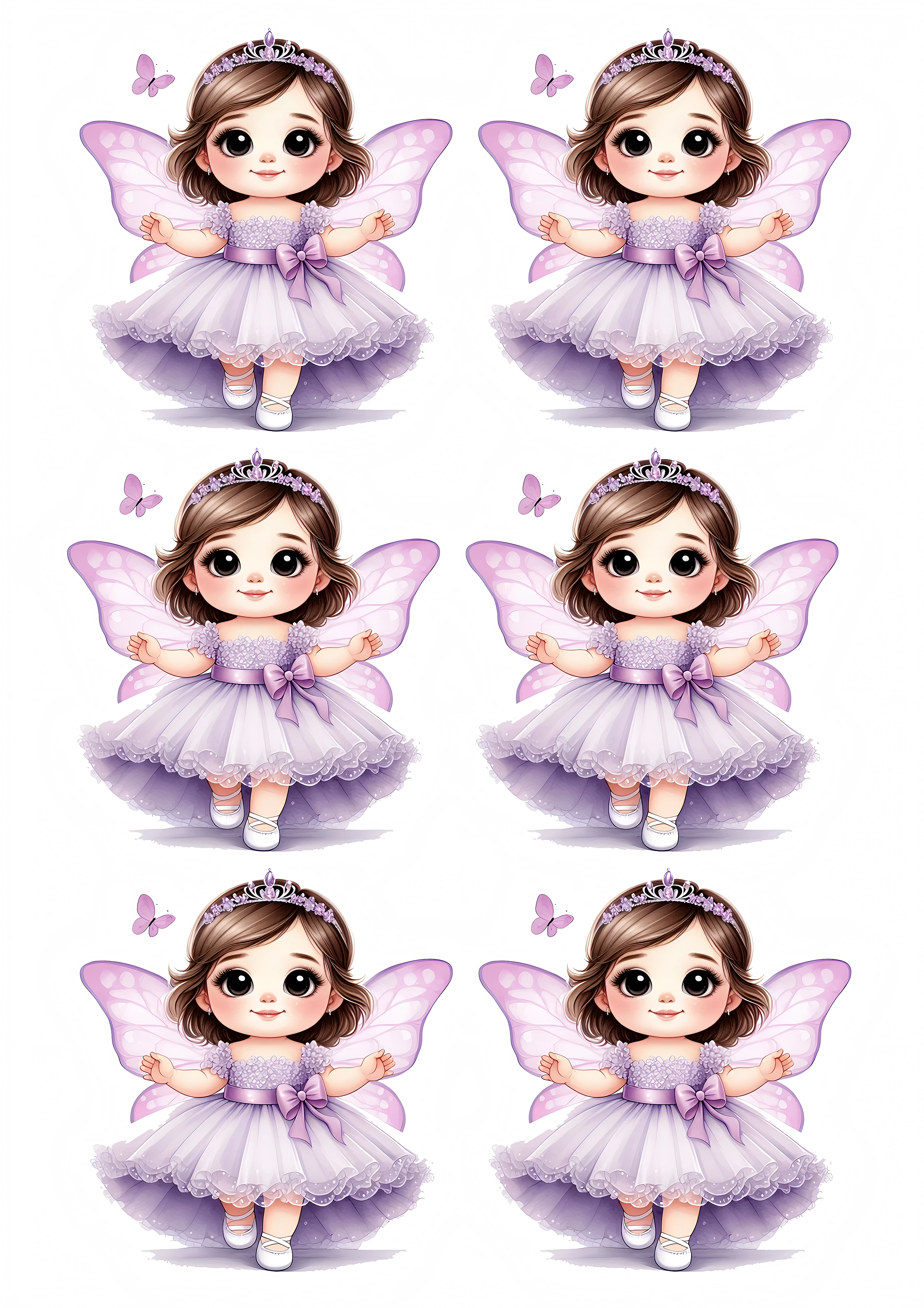 Little Girl cake topper