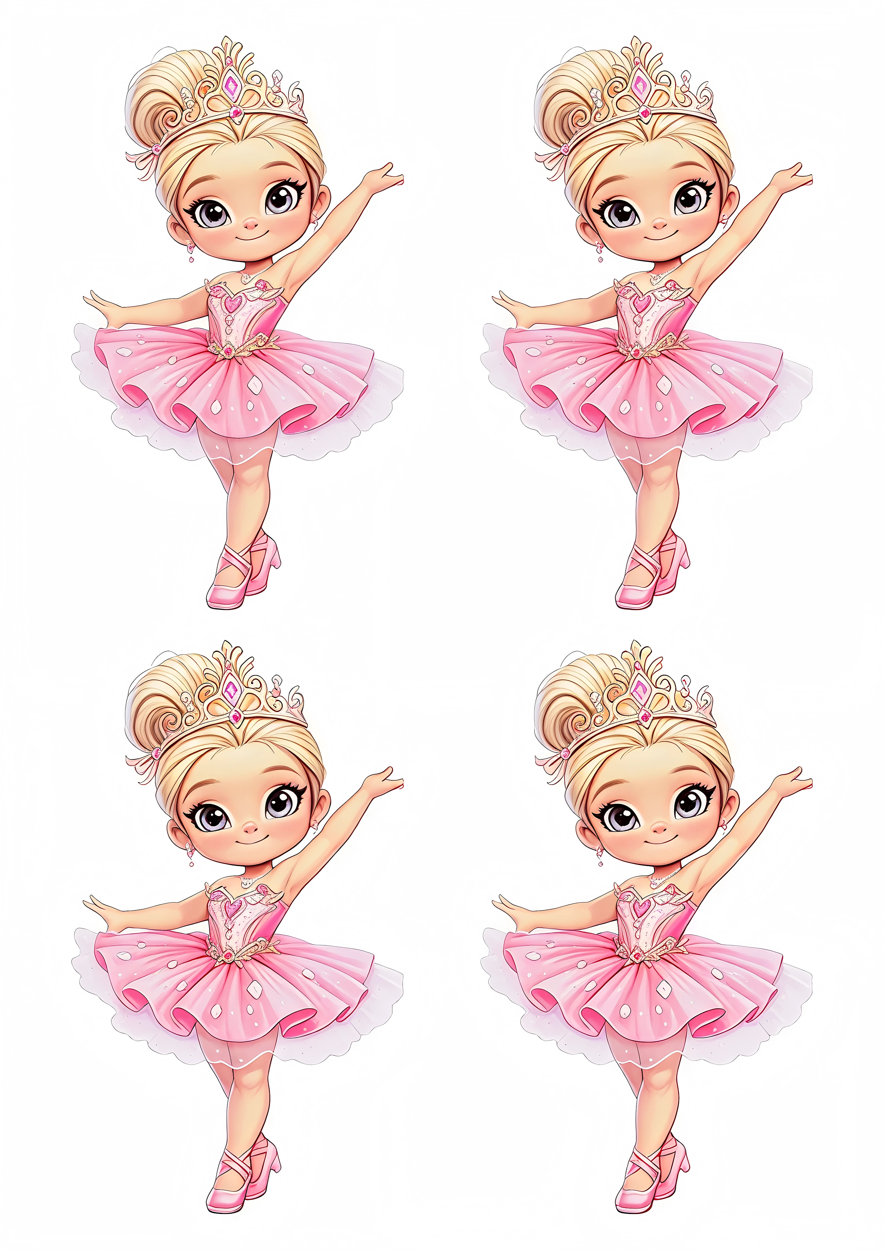 Little Girl cake topper