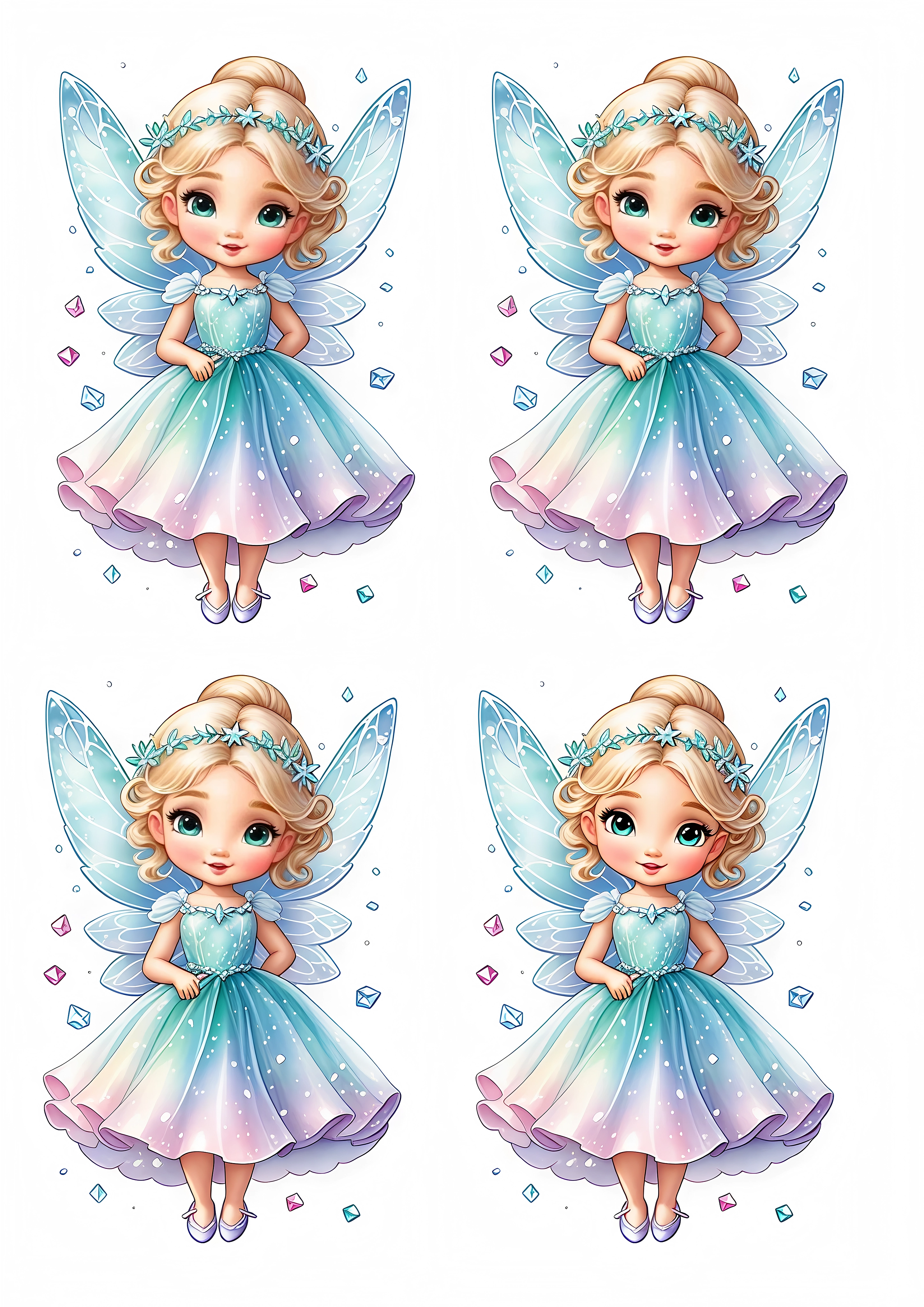 Little Girl cake topper