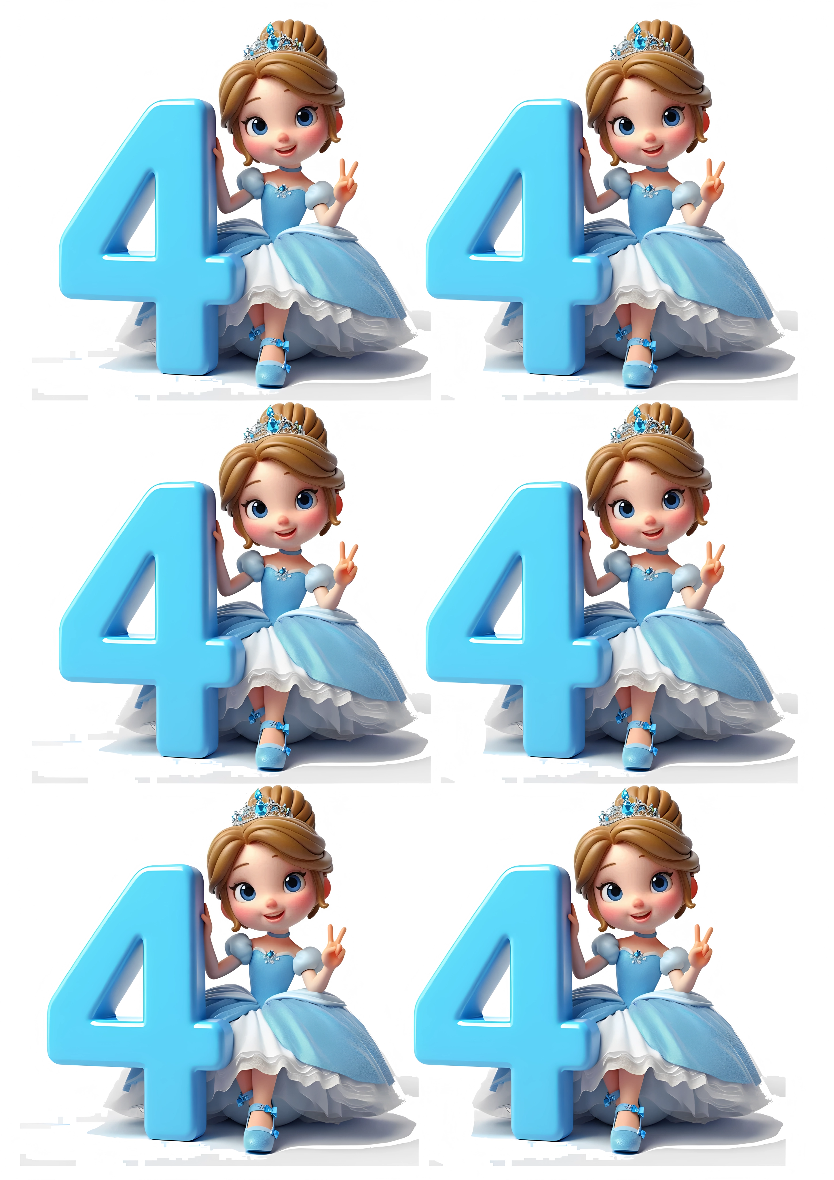 Little Girl cake topper