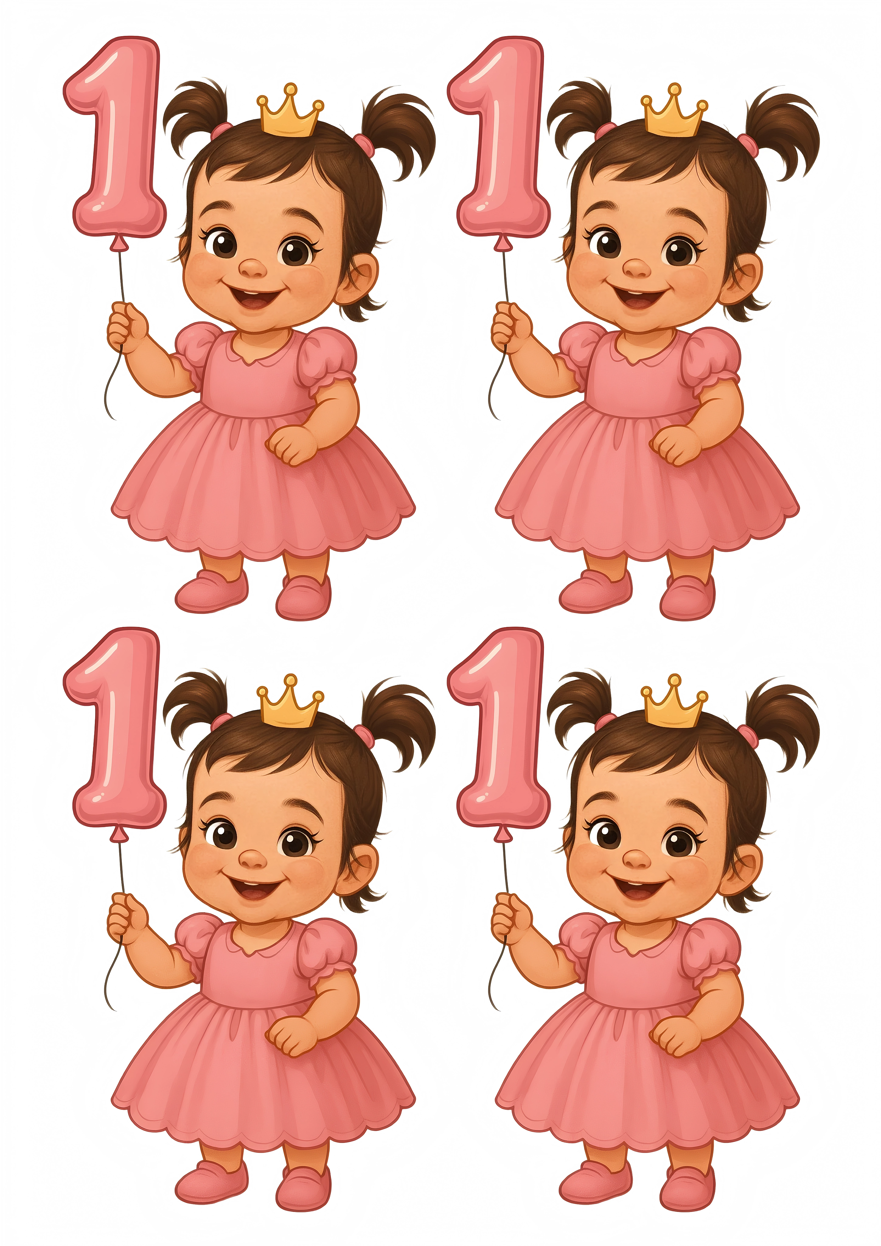 Little Girl cake topper