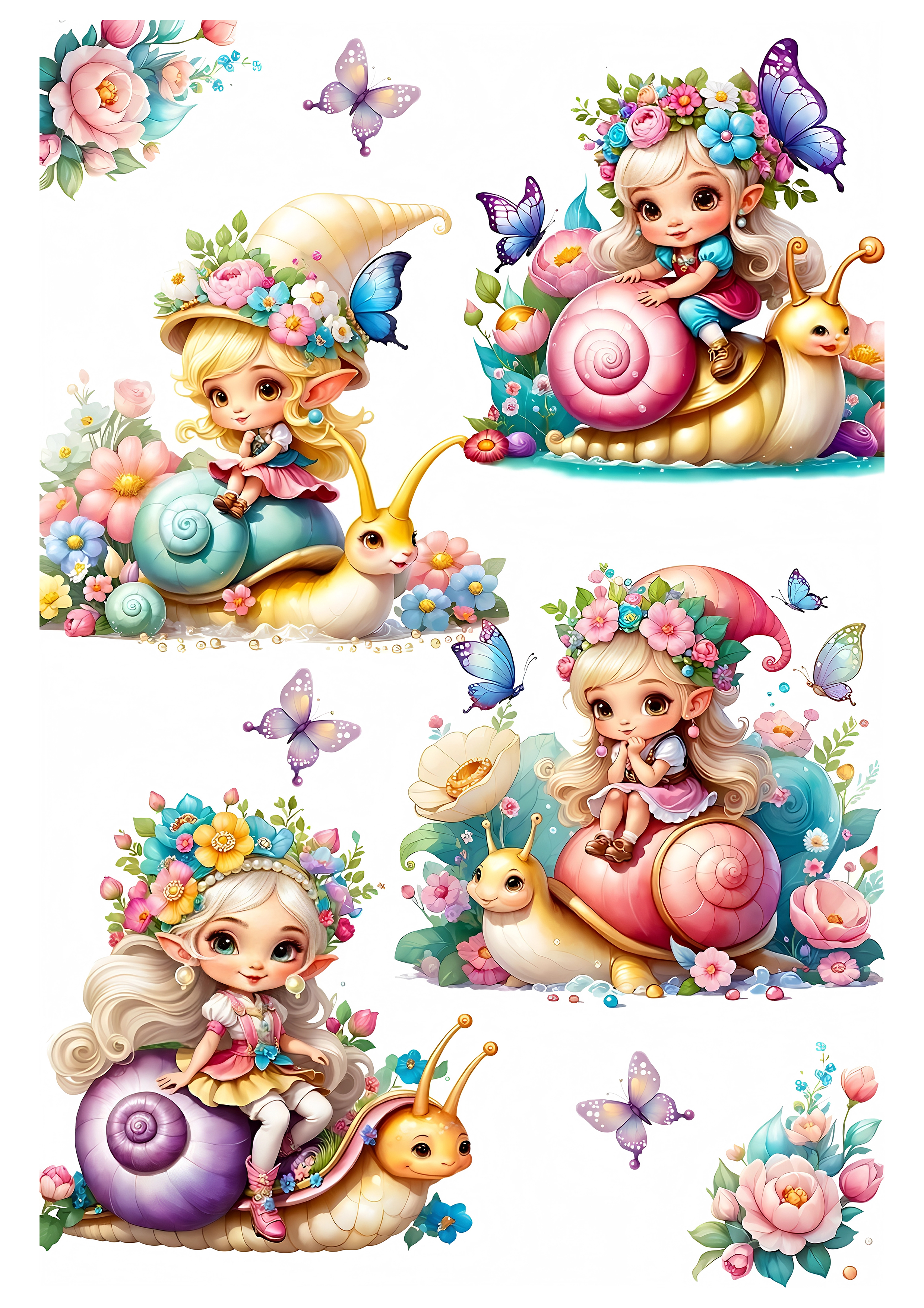 Little Girl cake topper