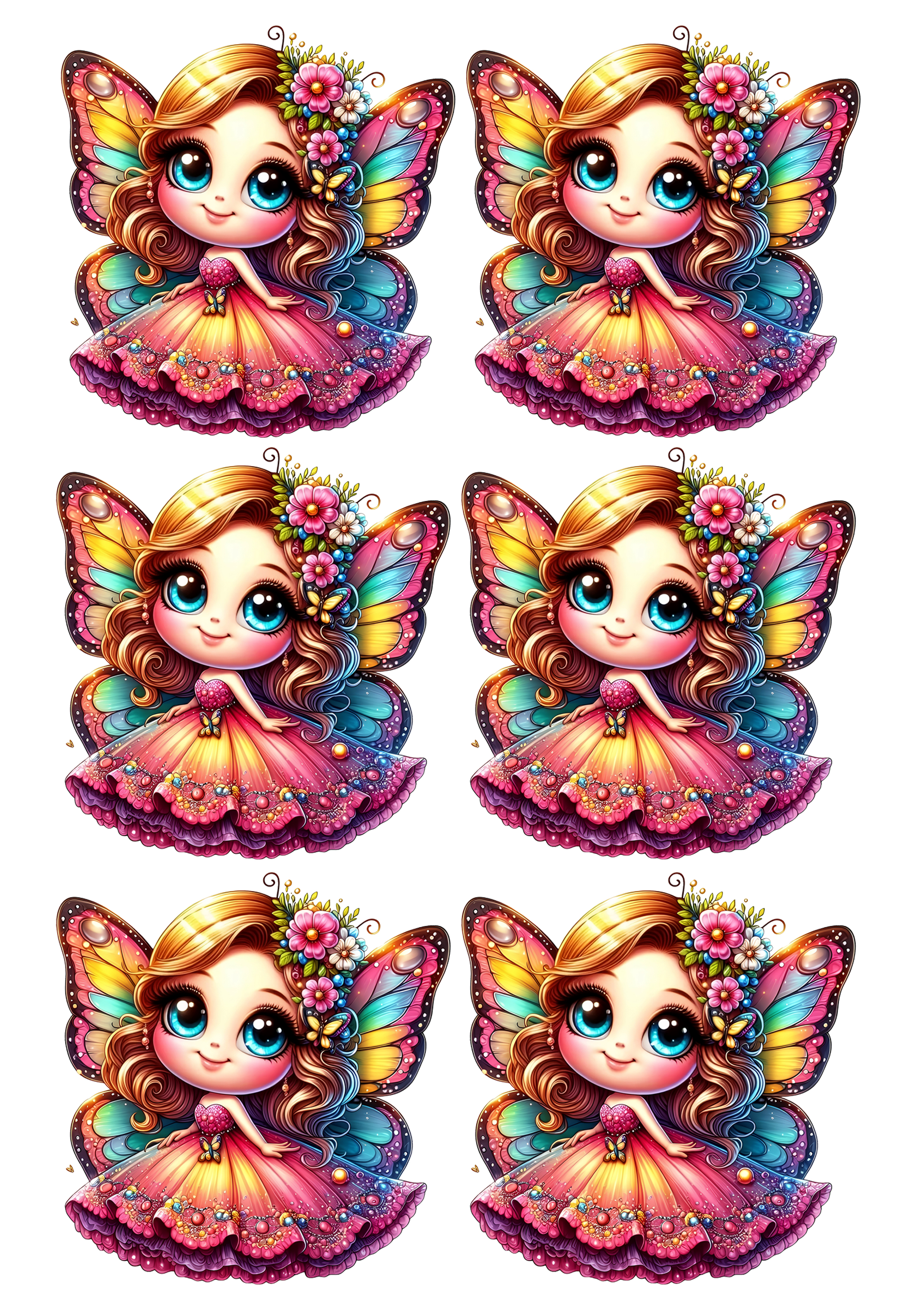 Little Girl cake topper