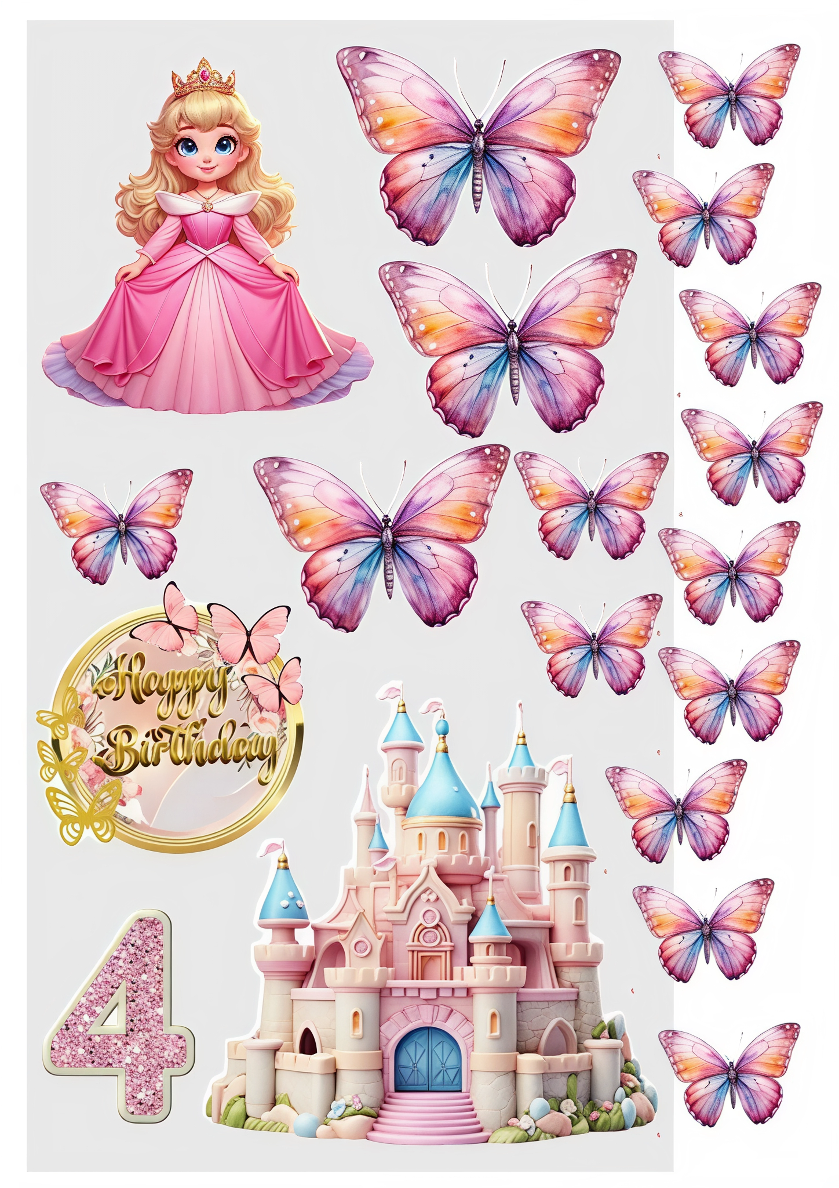 Little Girl cake topper