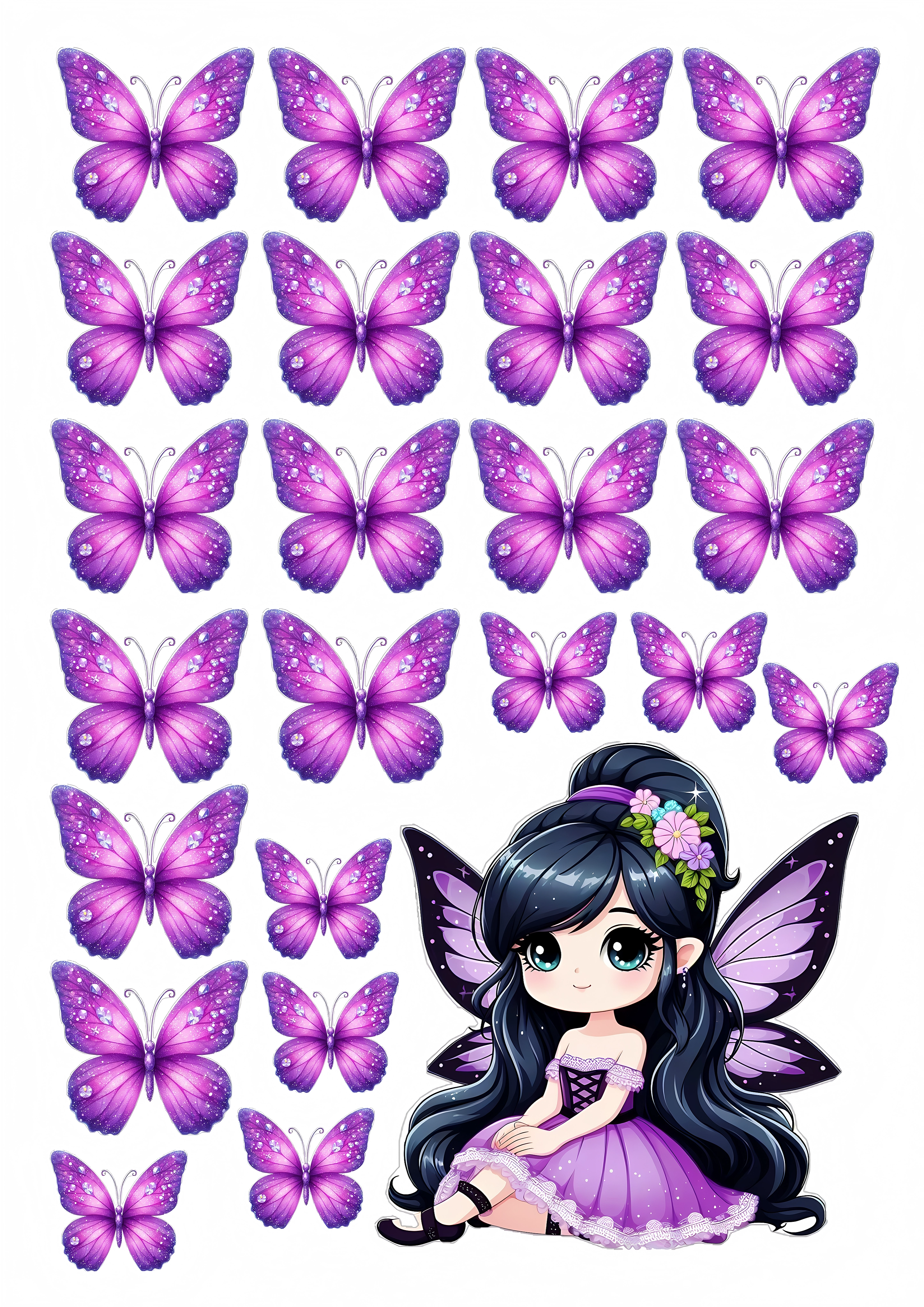 Little Girl cake topper