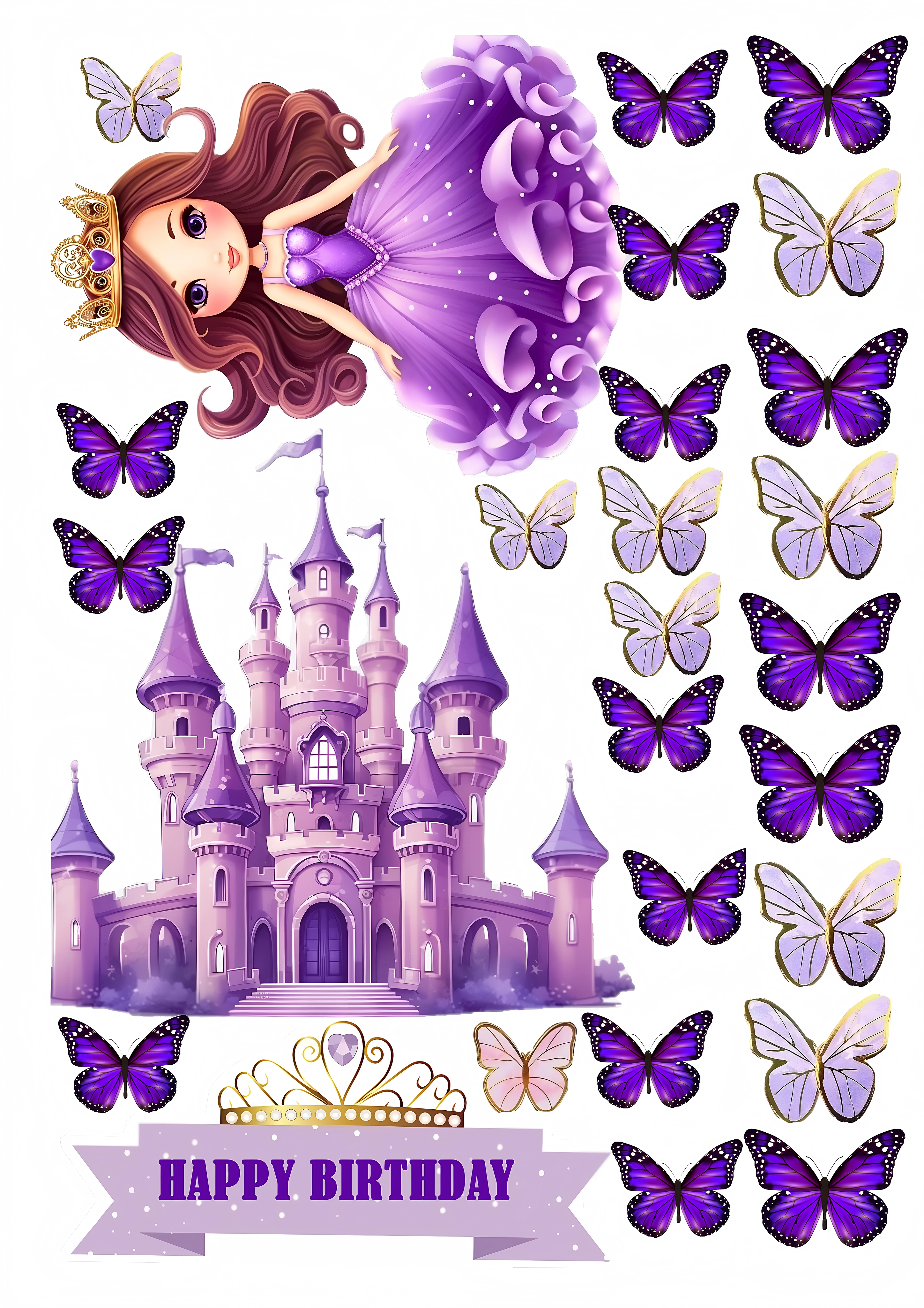 Little Girl cake topper