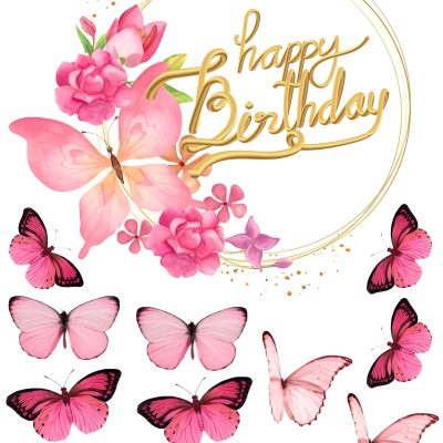 Butterfly cake topper