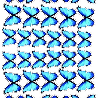 Butterfly cake topper