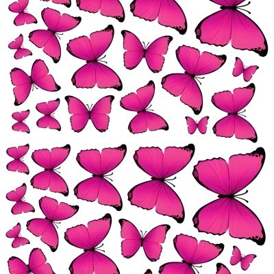 Butterfly cake topper