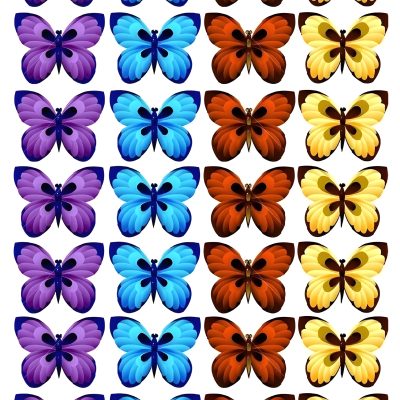 Butterfly cake topper