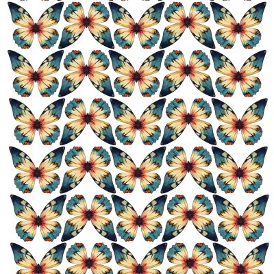 Butterfly cake topper