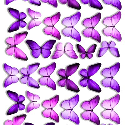 Butterfly cake topper