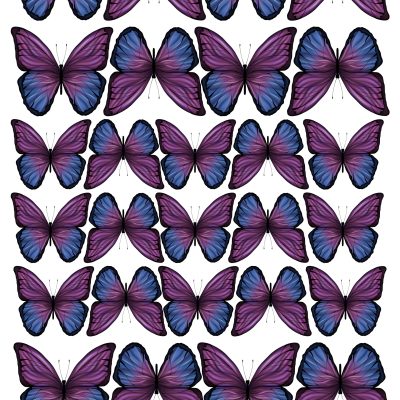 Butterfly cake topper