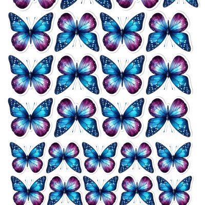 Butterfly cake topper