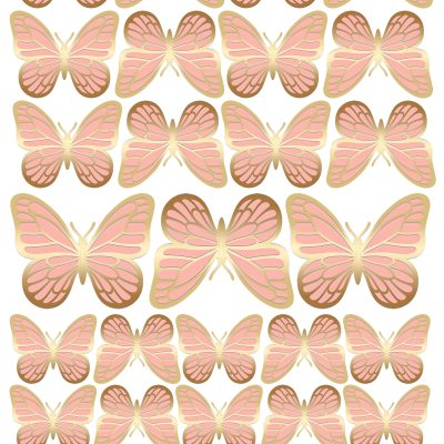 Butterfly cake topper