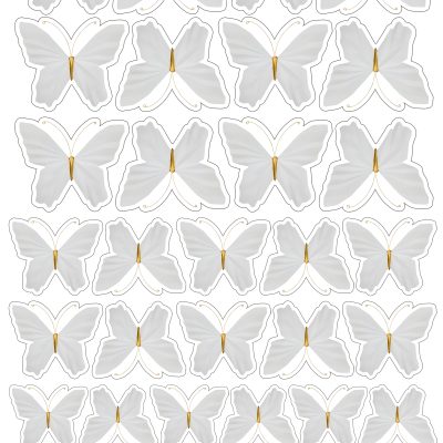 Butterfly cake topper