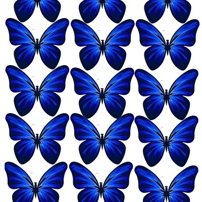 Butterfly cake topper