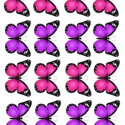 Butterfly cake topper