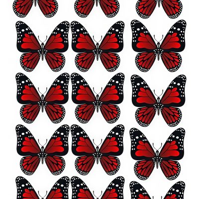 Butterfly cake topper