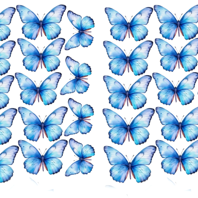 Butterfly cake topper