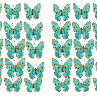 Butterfly cake topper