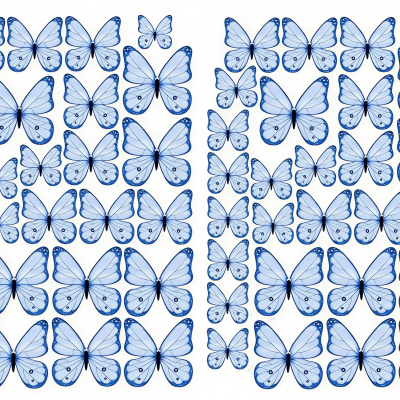 Butterfly cake topper