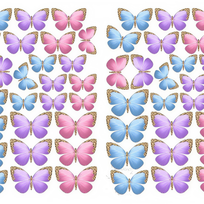 Butterfly cake topper