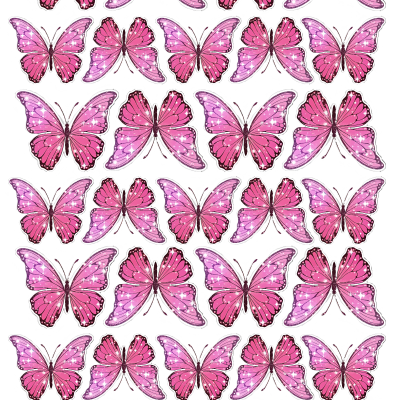 Butterfly cake topper