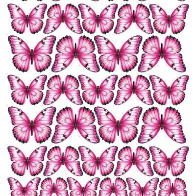 Butterfly cake topper