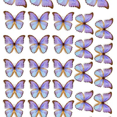 Butterfly cake topper