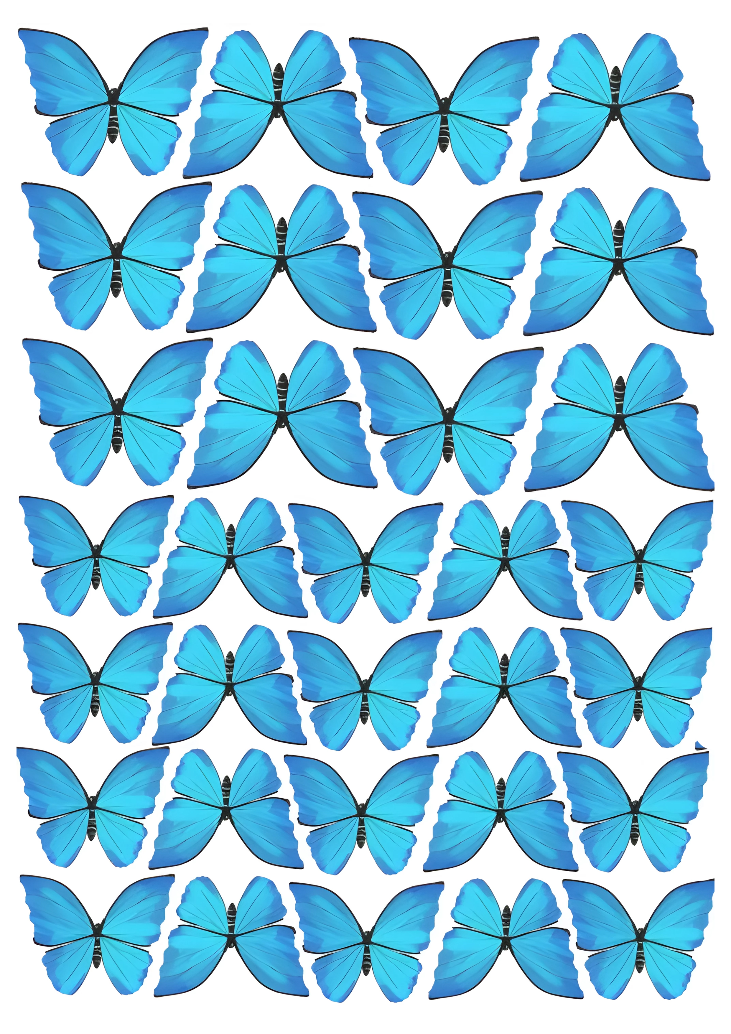 Butterfly cake topper