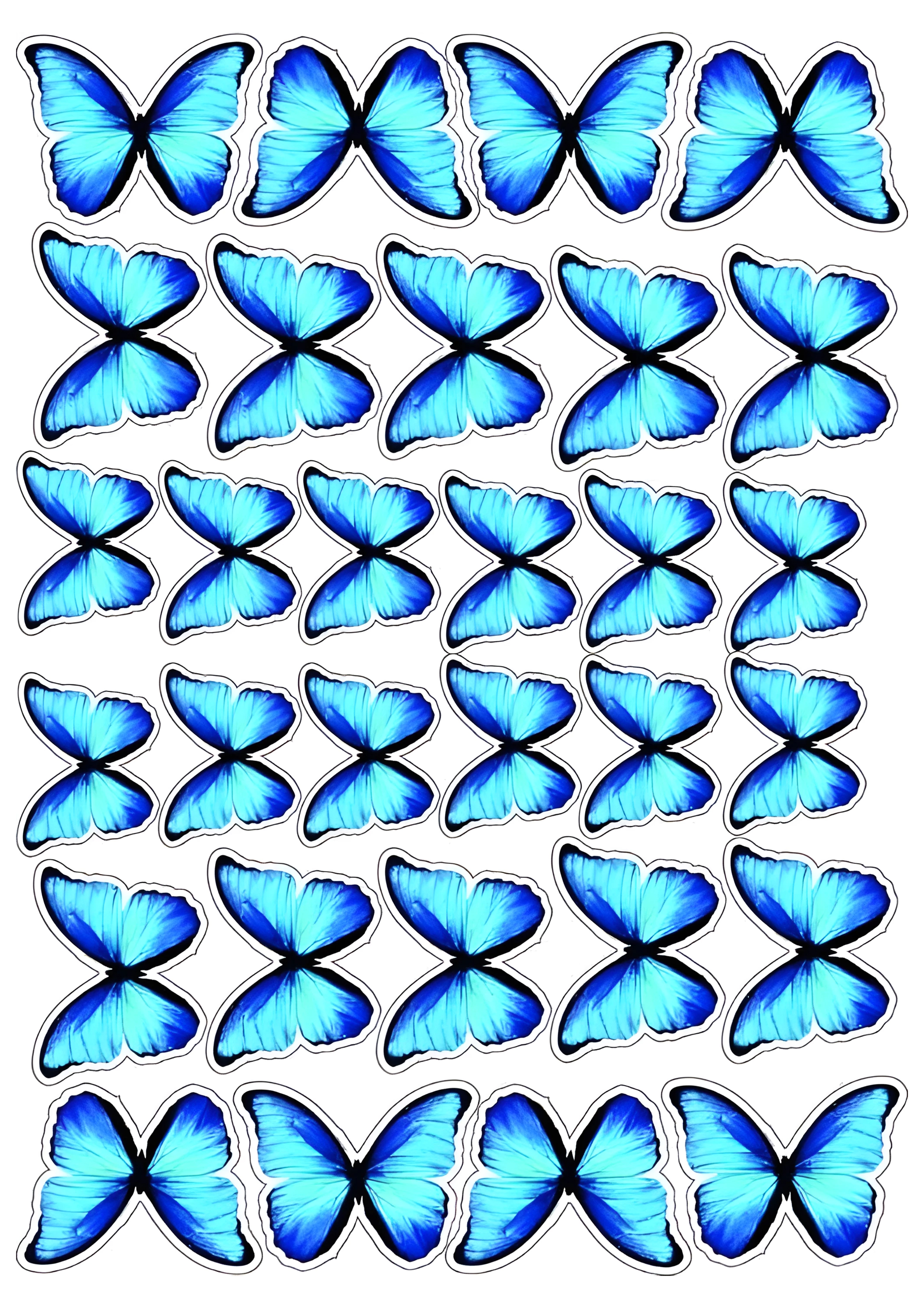 Butterfly cake topper