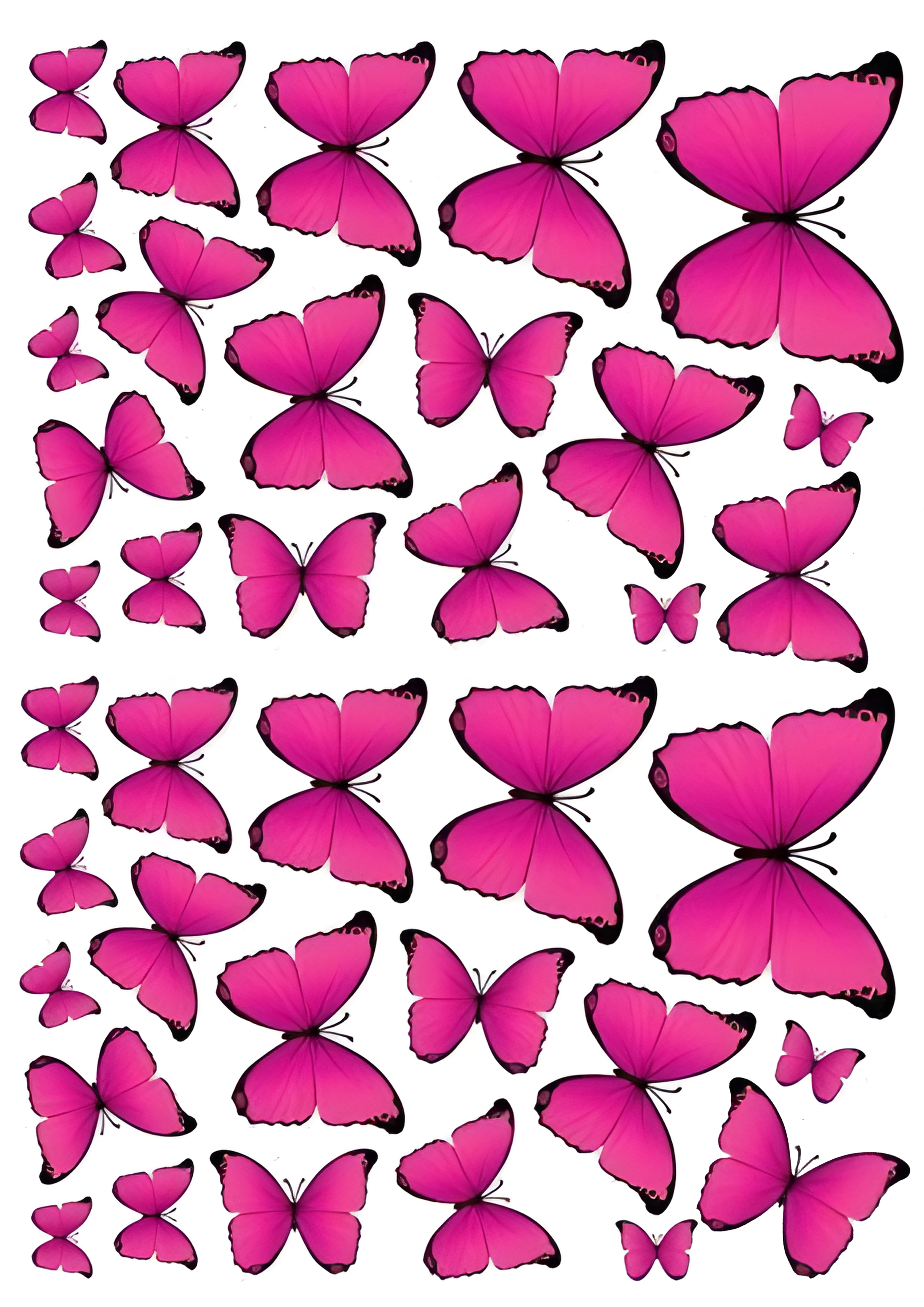 Butterfly cake topper