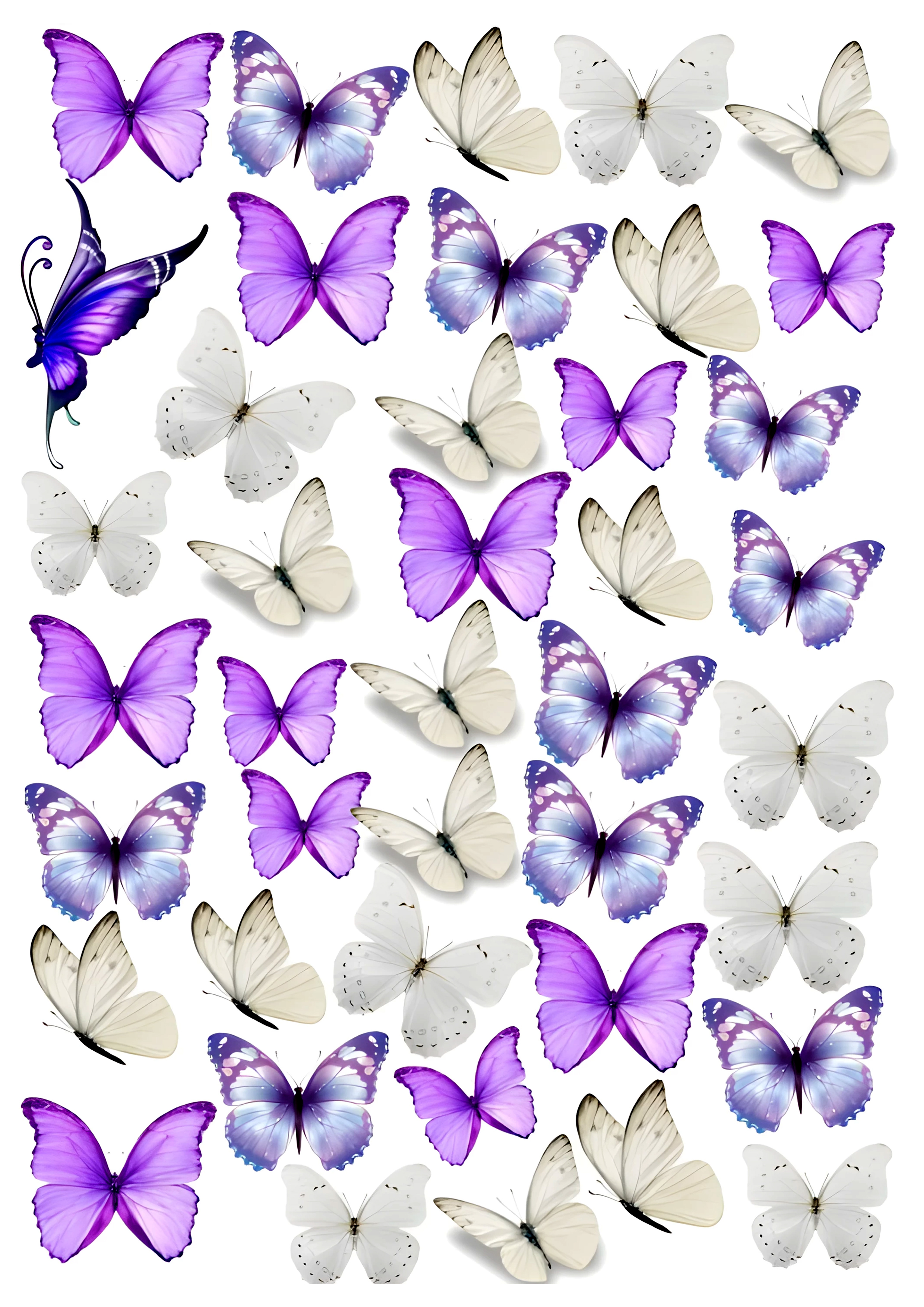 Butterfly cake topper