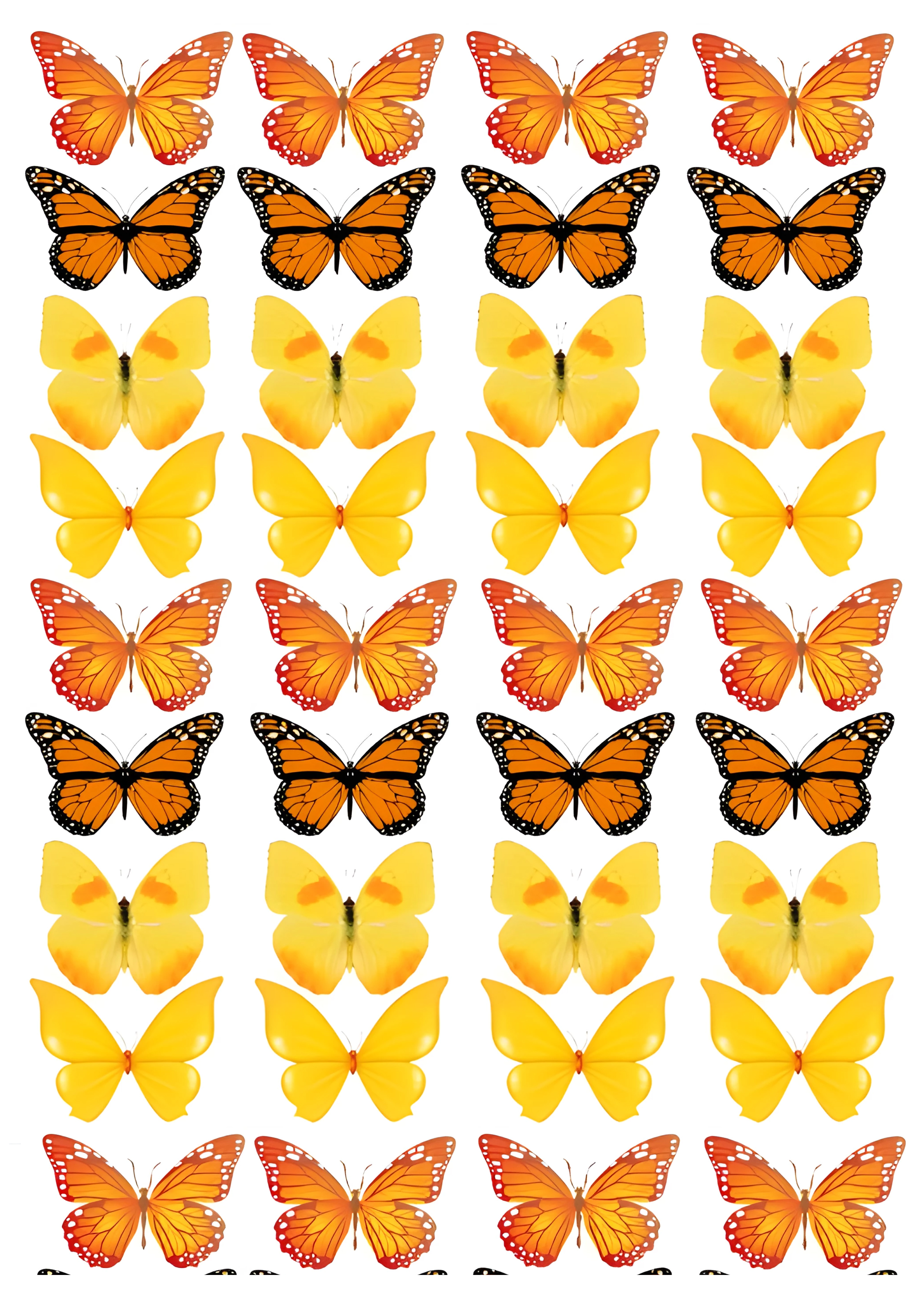 Butterfly cake topper