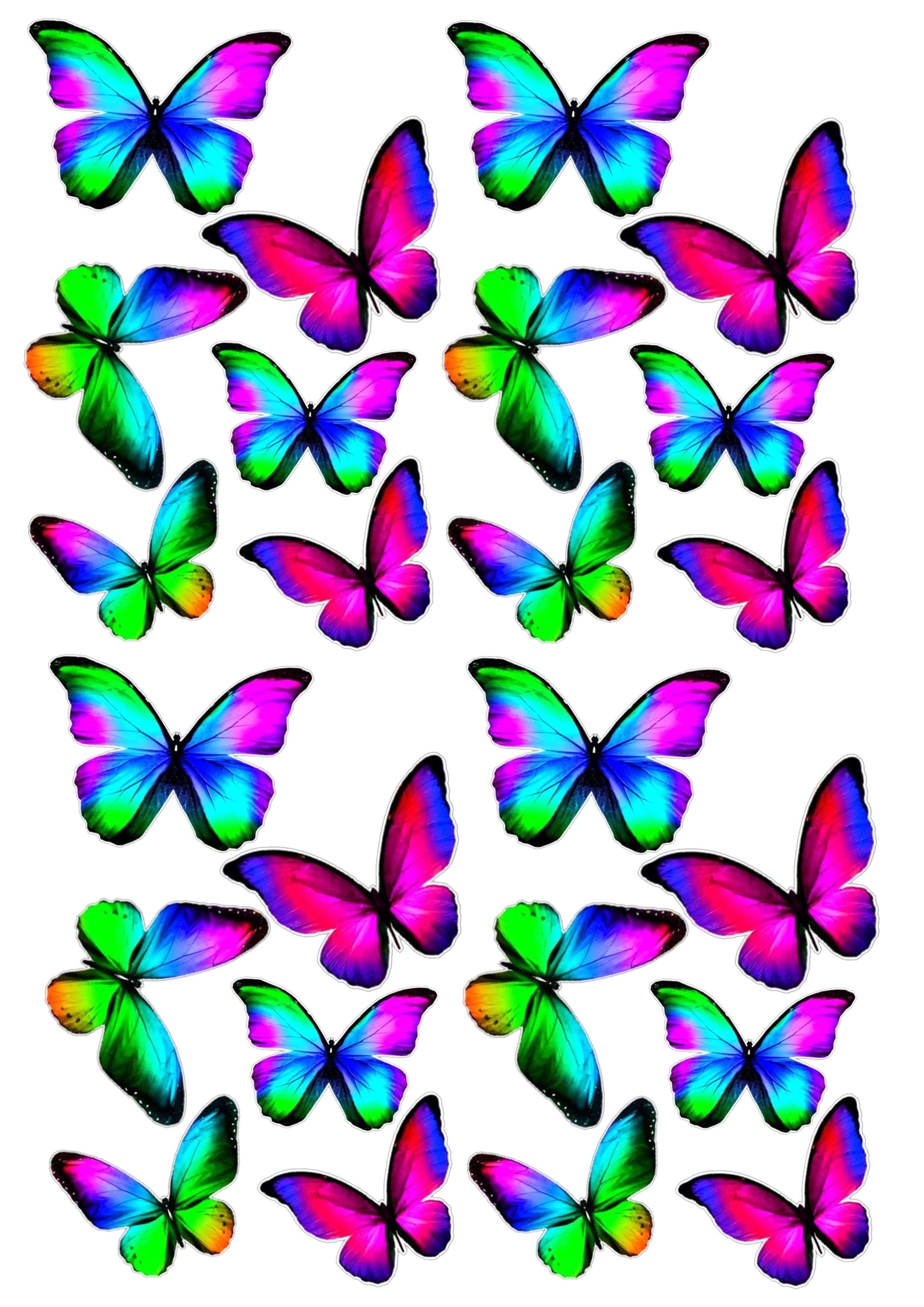 Butterfly cake topper