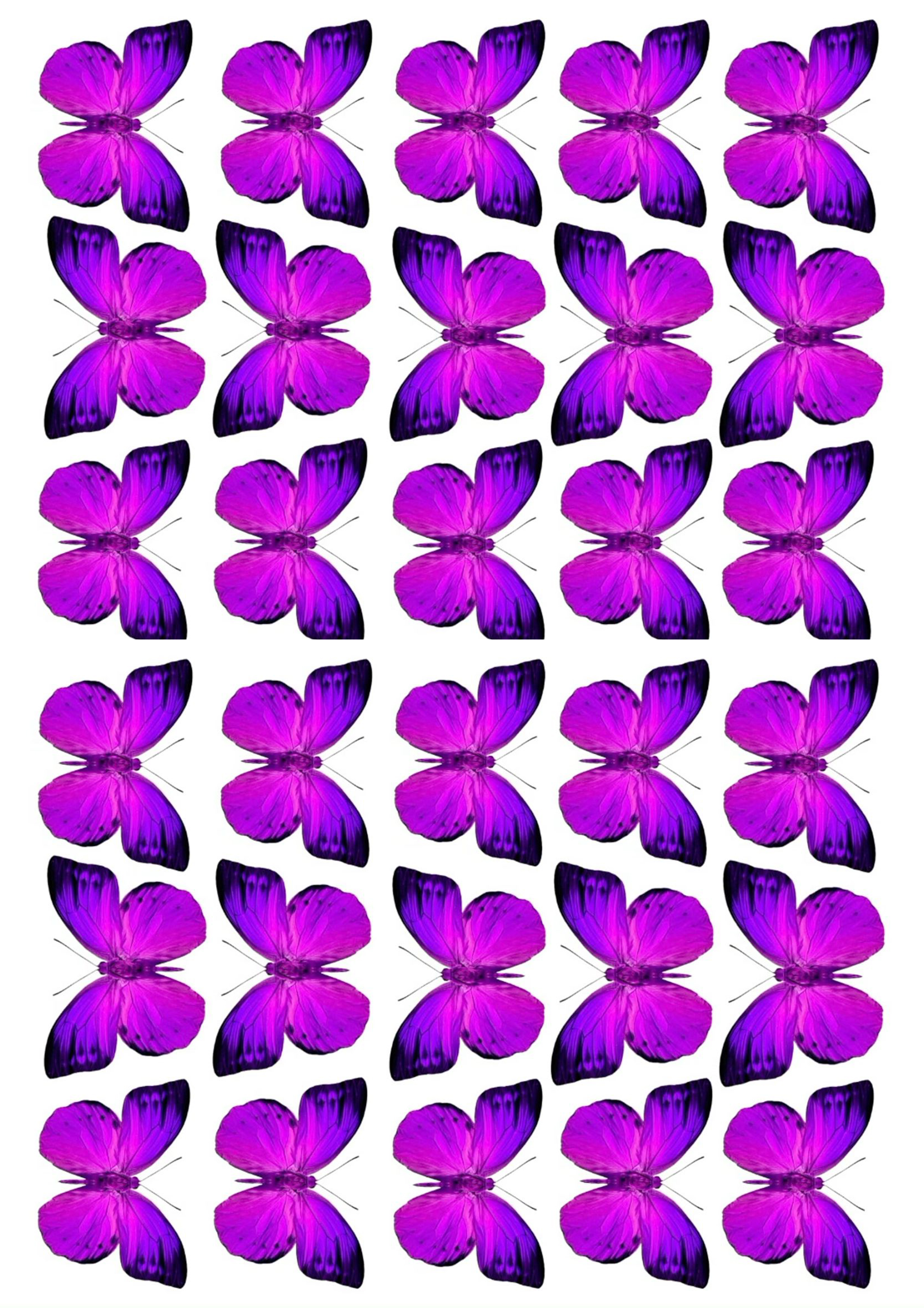 Butterfly cake topper