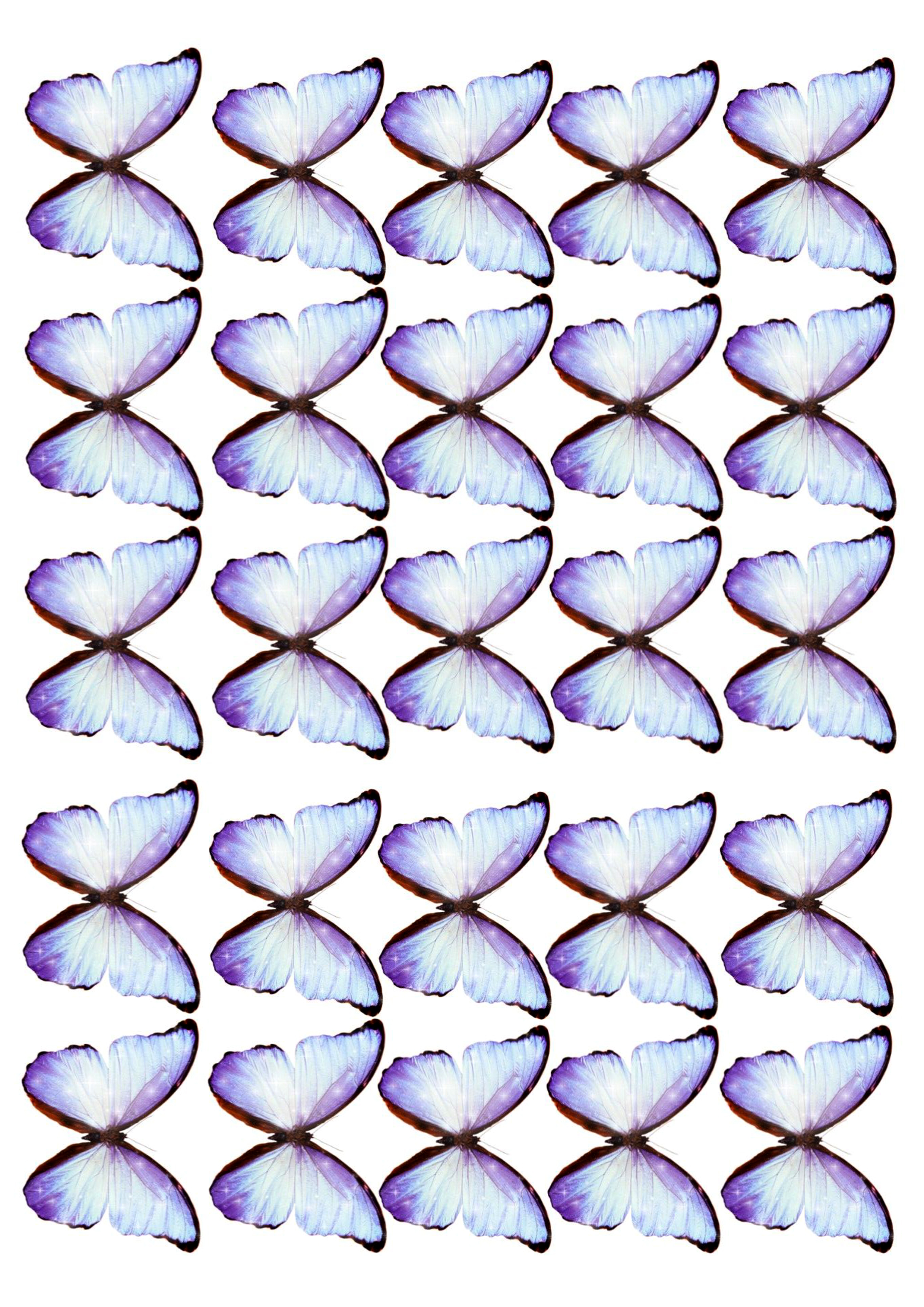 Butterfly cake topper