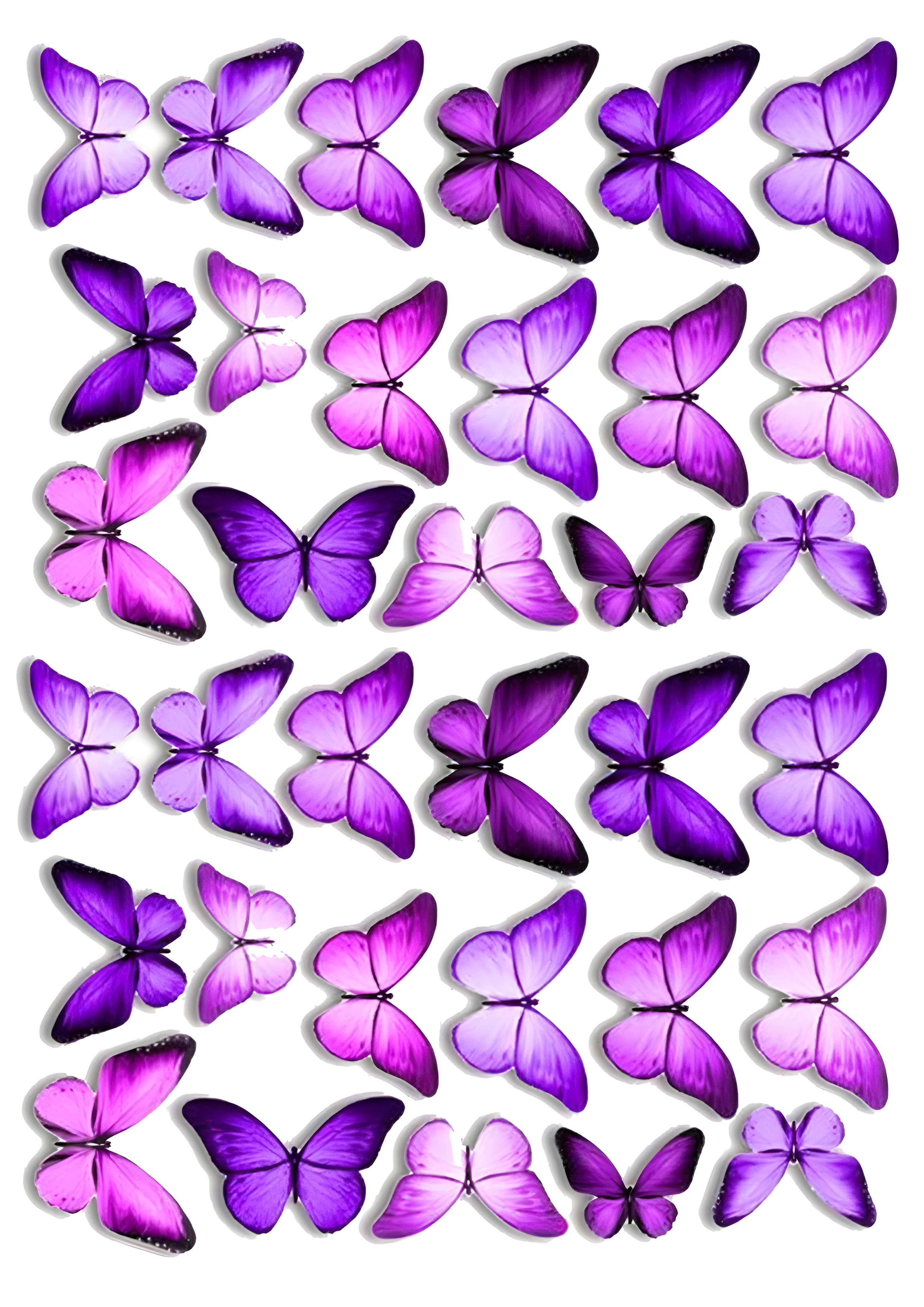 Butterfly cake topper