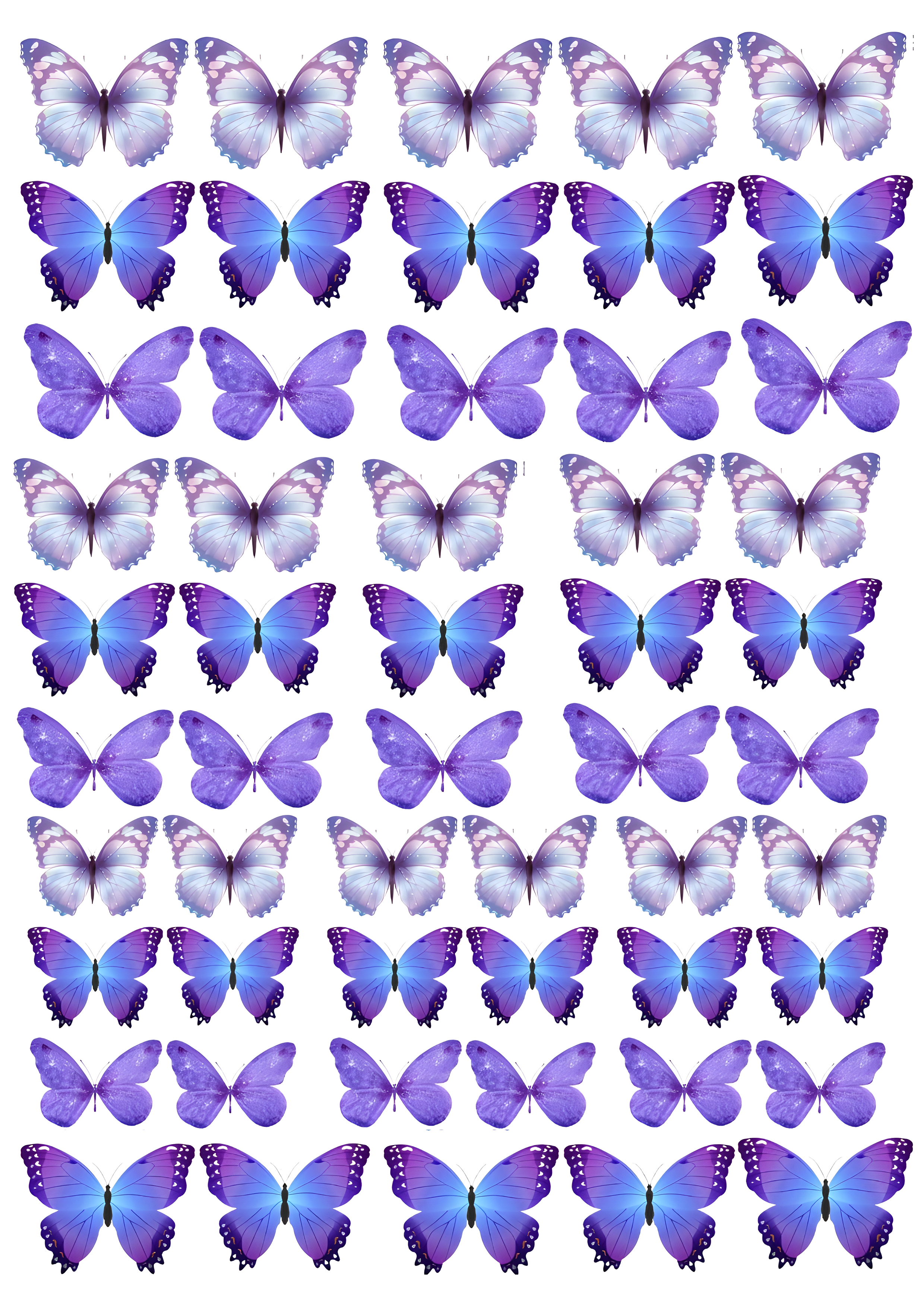 Butterfly cake topper