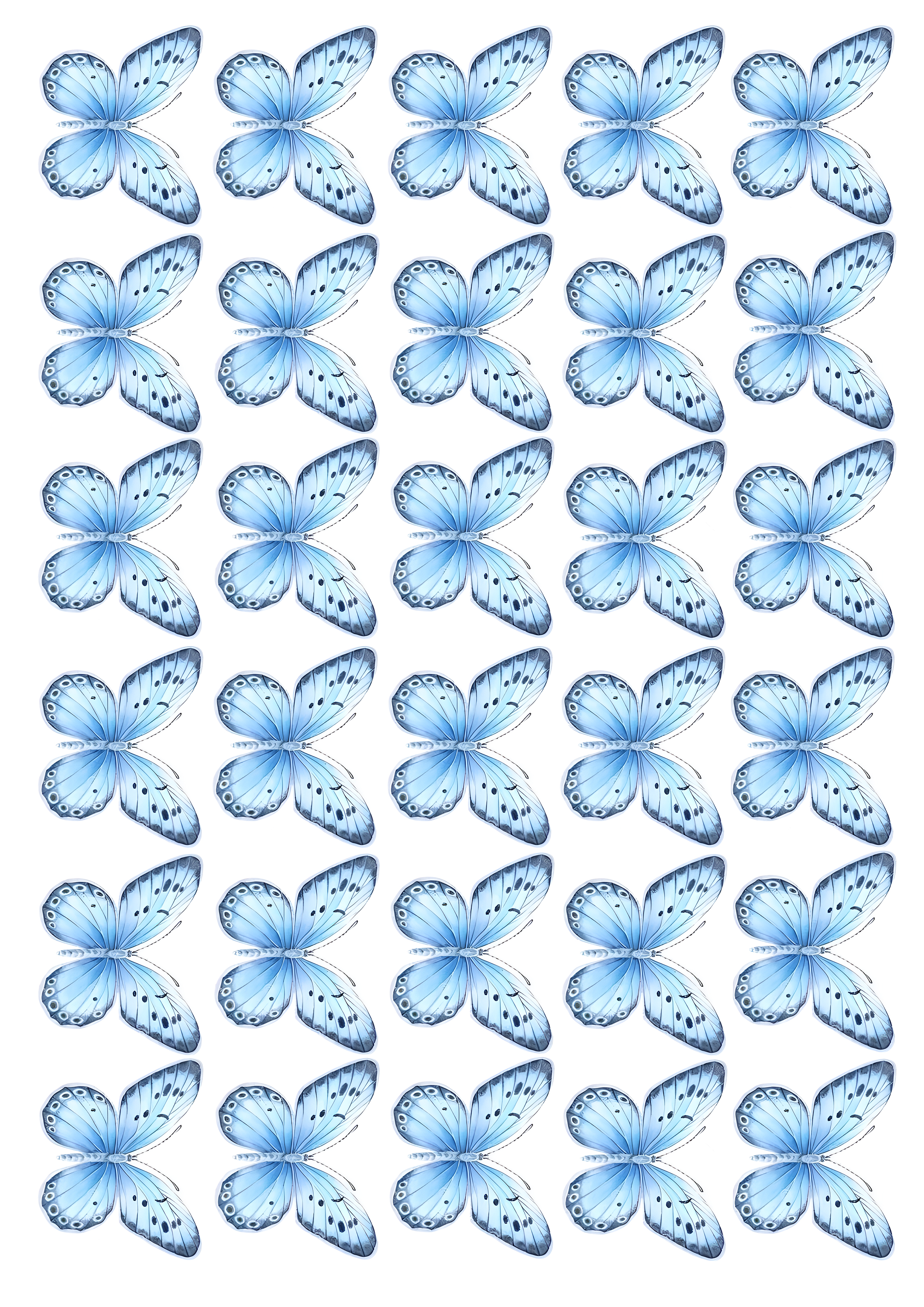 Butterfly cake topper