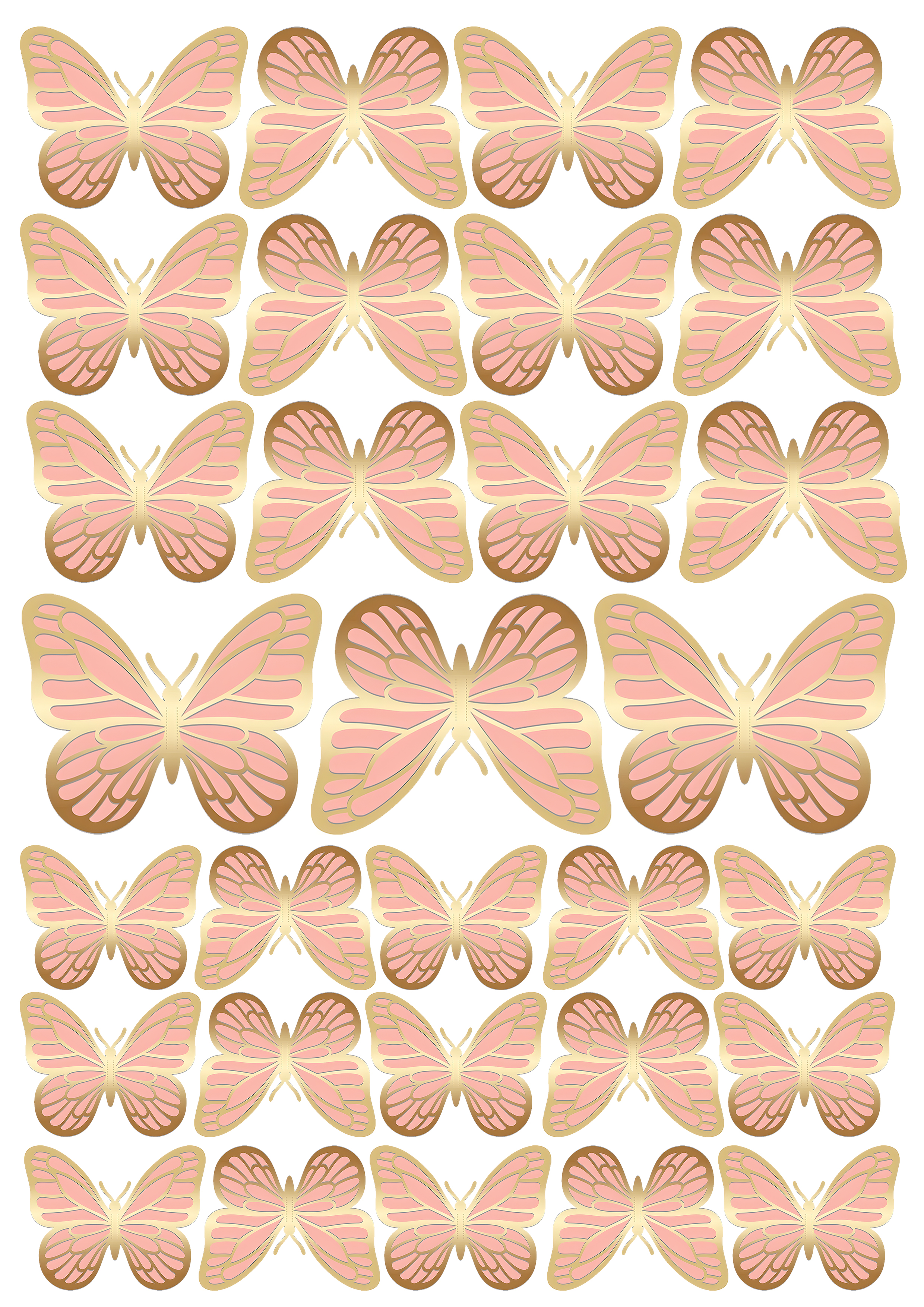 Butterfly cake topper