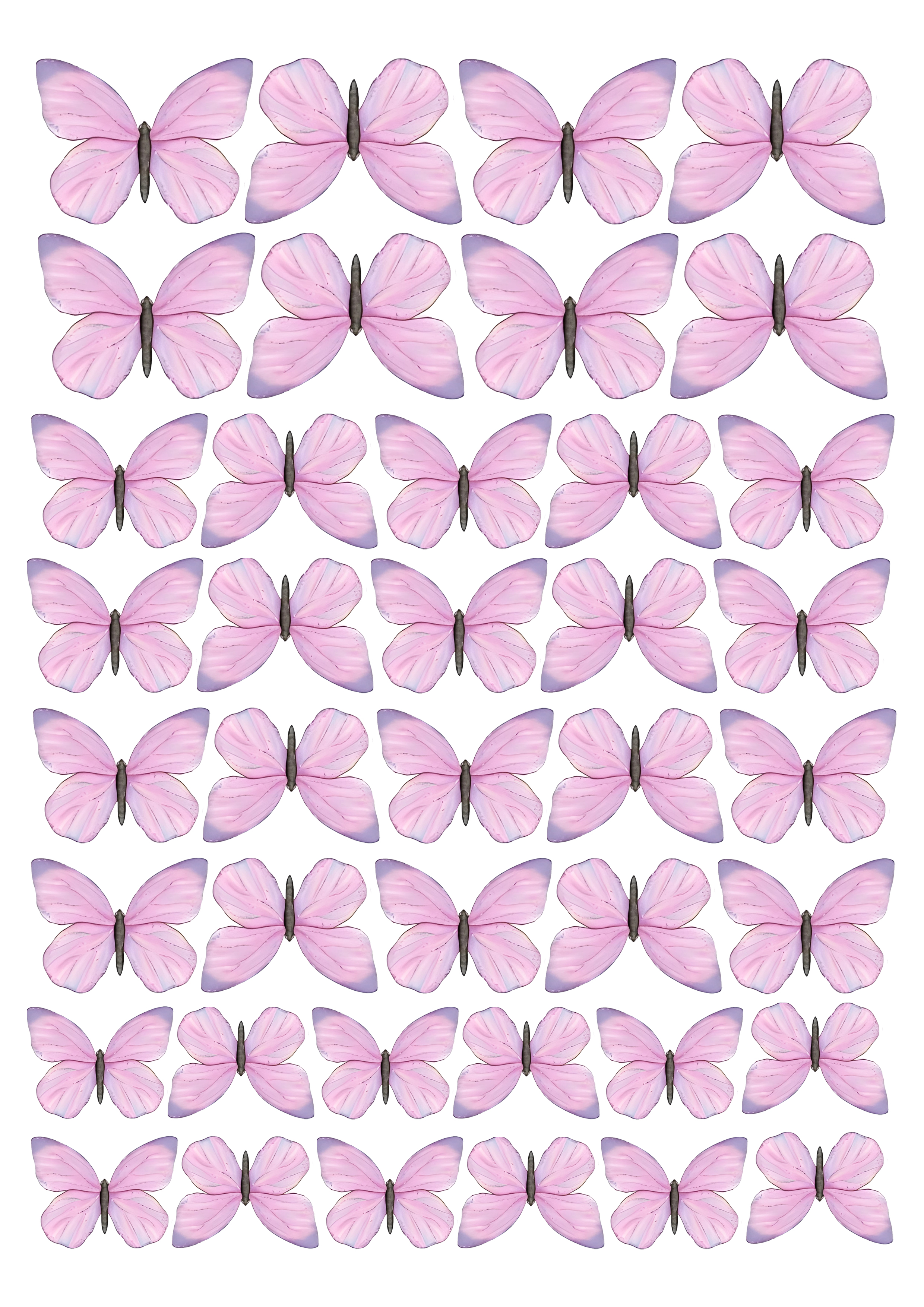 Butterfly cake topper